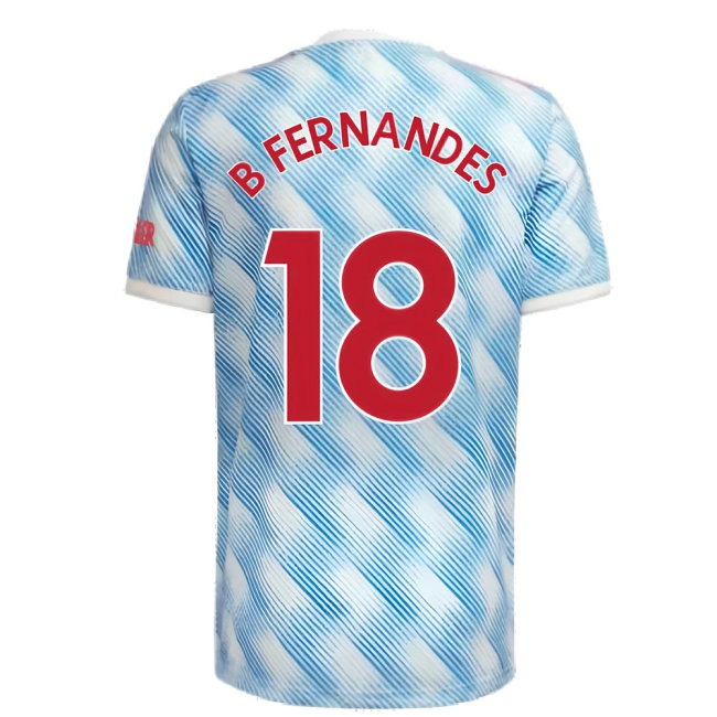 Man Utd 2021-2022 Away Shirt (B FERNANDES 18) — Buy Now