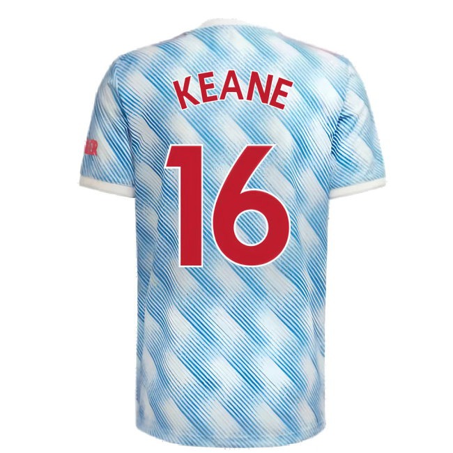 Man Utd 2021-2022 Away Shirt (KEANE 16) — Buy Now