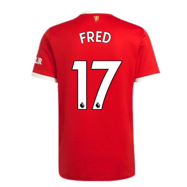 Man Utd 2021-2022 Home Shirt (FRED 17) — Shop Online