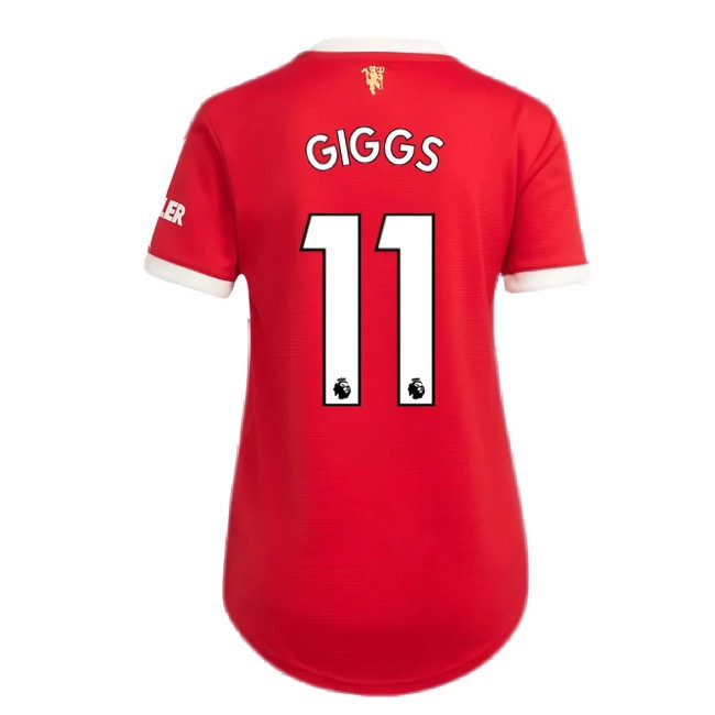 Man Utd 2021-2022 Home Shirt (Ladies) (GIGGS 11) — Shop Online