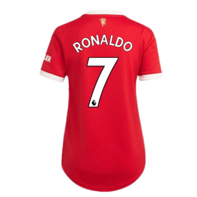 Man Utd 2021-2022 Home Shirt (Ladies) (RONALDO 7) — Shop Now
