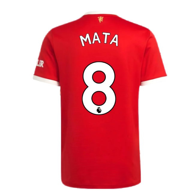Man Utd 2021-2022 Home Shirt (MATA 8) — Buy Now