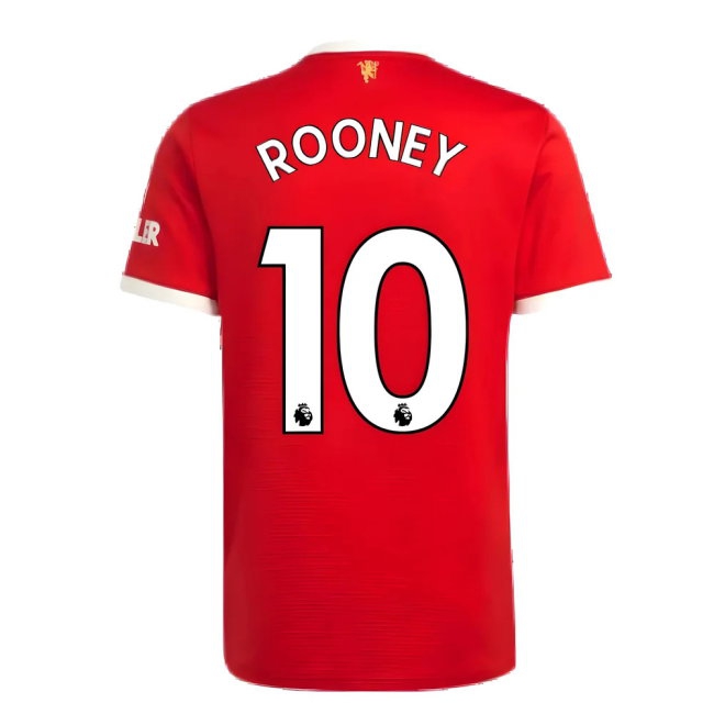 Man Utd 2021-2022 Home Shirt (ROONEY 10) — Buy Online
