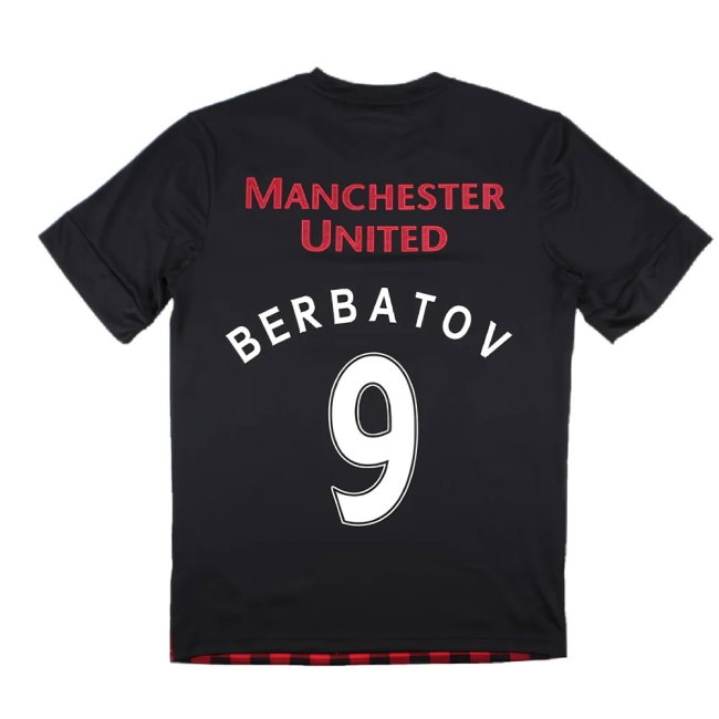 Manchester United 2010-2011 Training Shirt (M) (Berbatov 9) (Excellent) — Buy Online