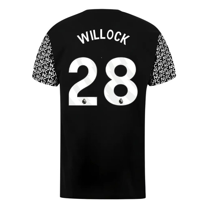 Newcastle Graphic T-Shirt (Black) (Willock 28) — Shop Now