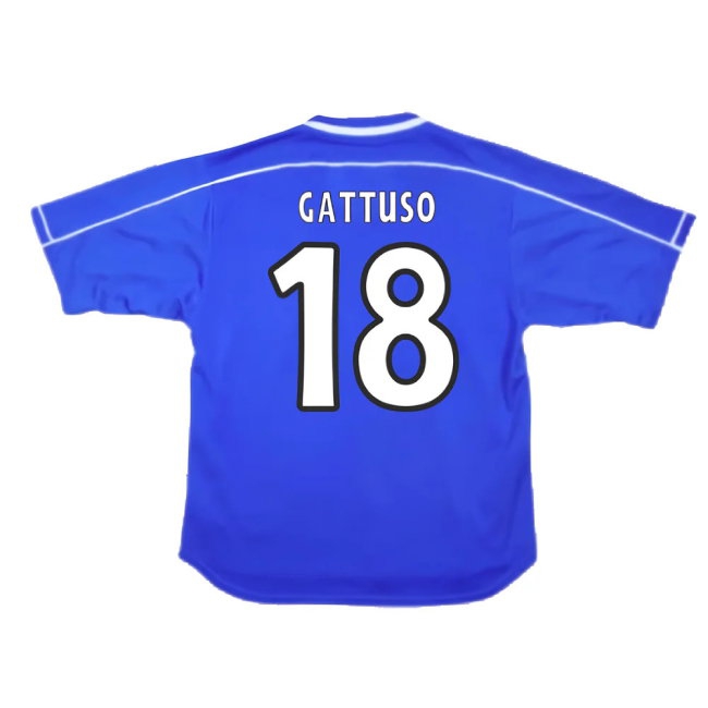 Rangers 1999-01 Home Shirt (XXL) (Good) (GATTUSO 18) — Buy Now