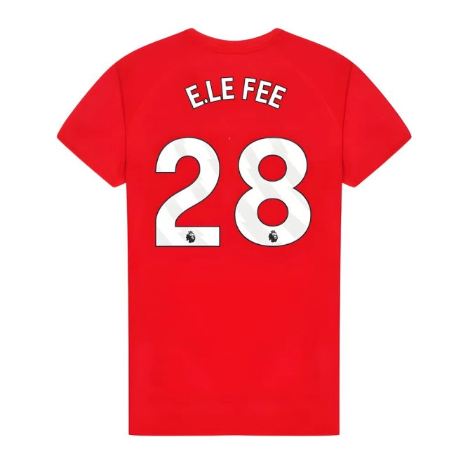 Sunderland Poly T-Shirt (Red) - Kids (E.Le Fee 28) — Buy Online