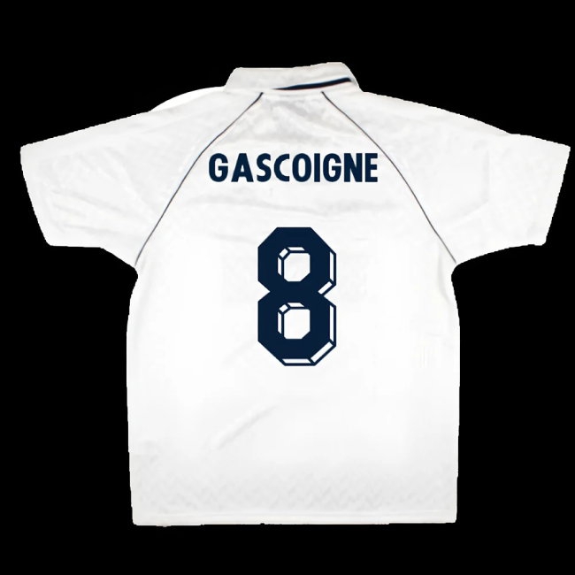 Tottenham 1989 Retro Home Shirt (Gascoigne 8) — Shop Now