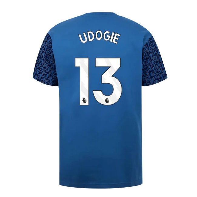 Tottenham Hotspur Graphic T-shirt (Blue) (Udogie 13) — Shop Online