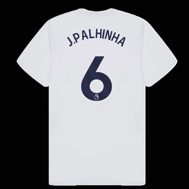 Tottenham Hotspur Poly T-shirt (White) (J.Palhinha 6) — Shop Online