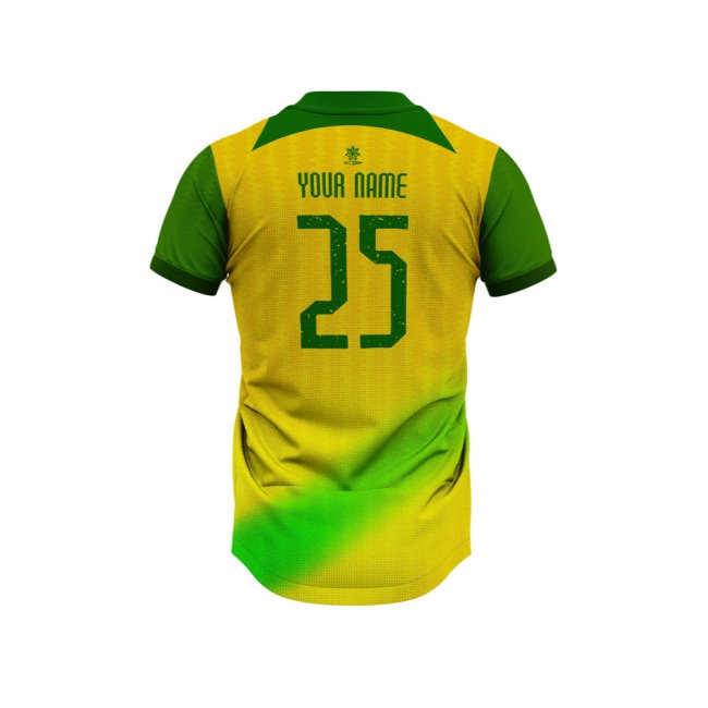 Australia Socceroos Home Supporter Jersey Adult Short Sleeve (Burgess 21) — Shop Online