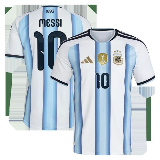 Lionel Messi Argentina National Team 2026 Home On - Field Jersey - White
