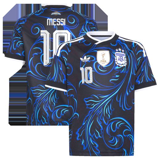 Lionel Messi Argentina National Team Youth 2026 Away Replica Jersey - Black