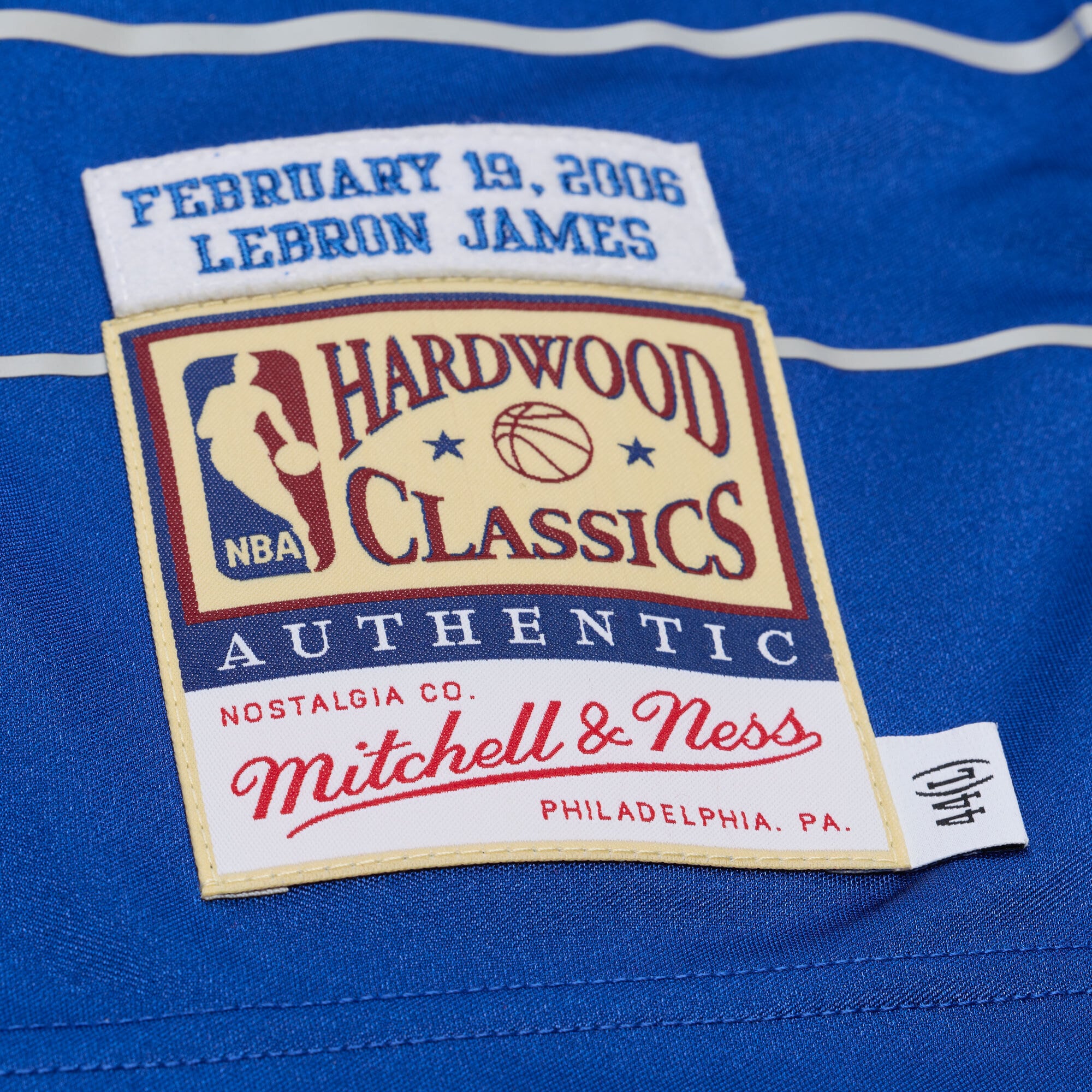 LeBron James 2006 NBA All-Star Game Jersey - White/Blue