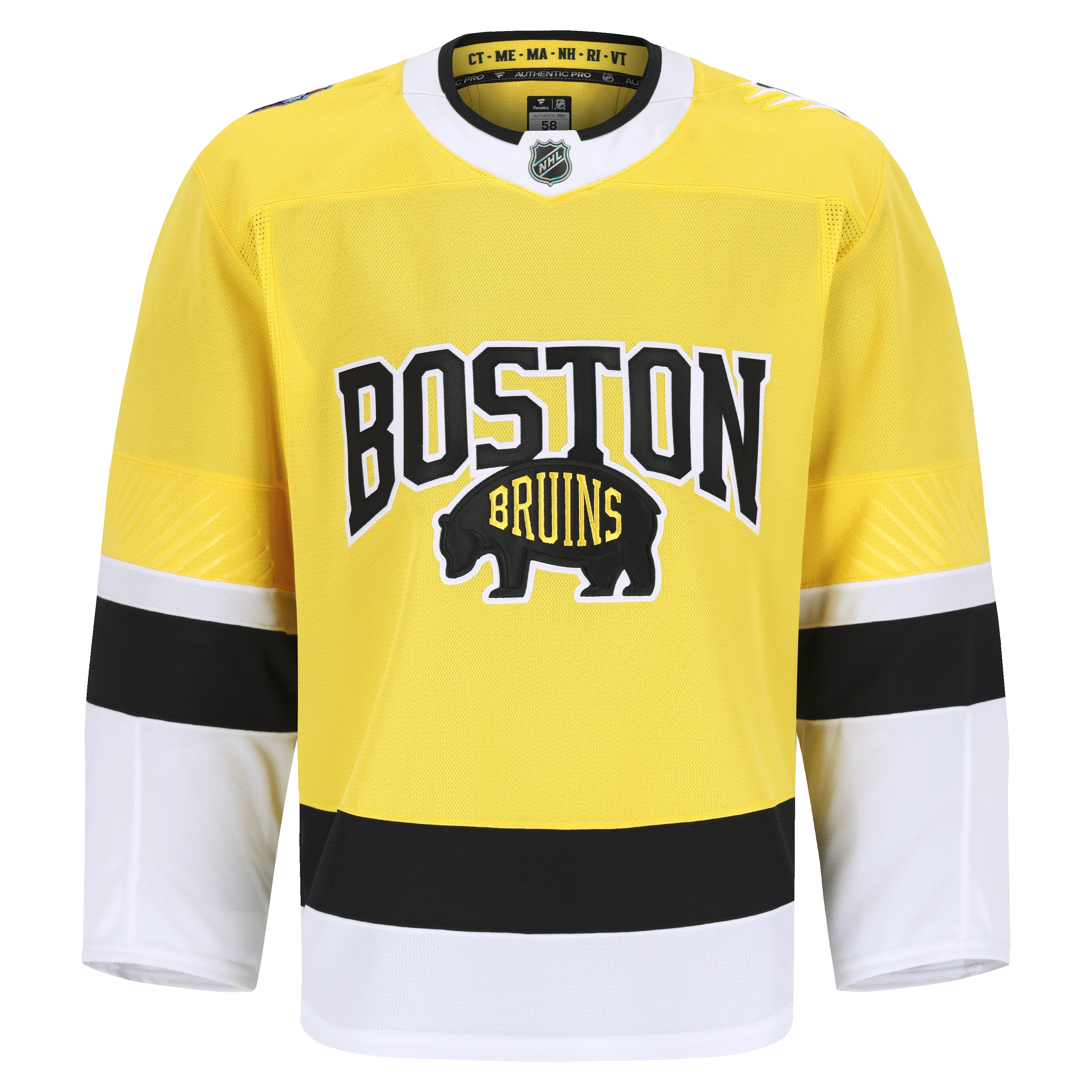 Boston Bruins 2026 NHL Stadium Series Pro Jersey - Gold
