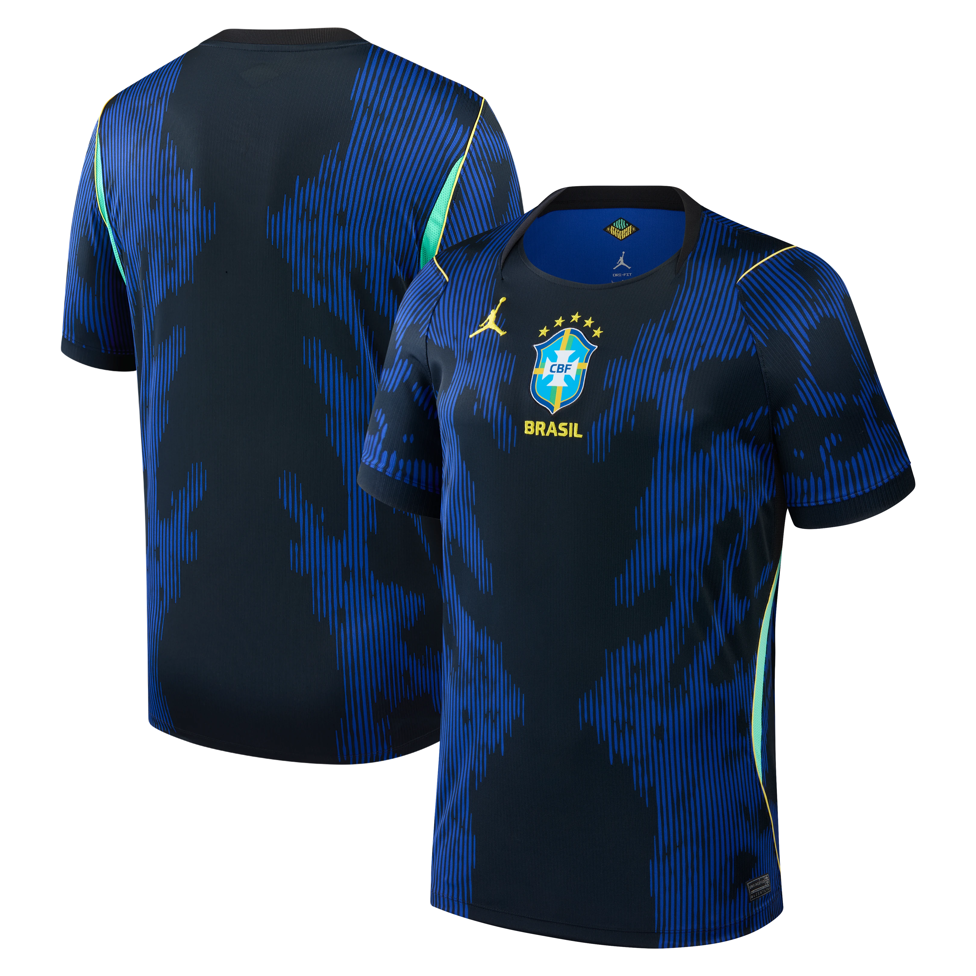 Brazil National Team 2026 Away Stadium Replica Jersey - Blue