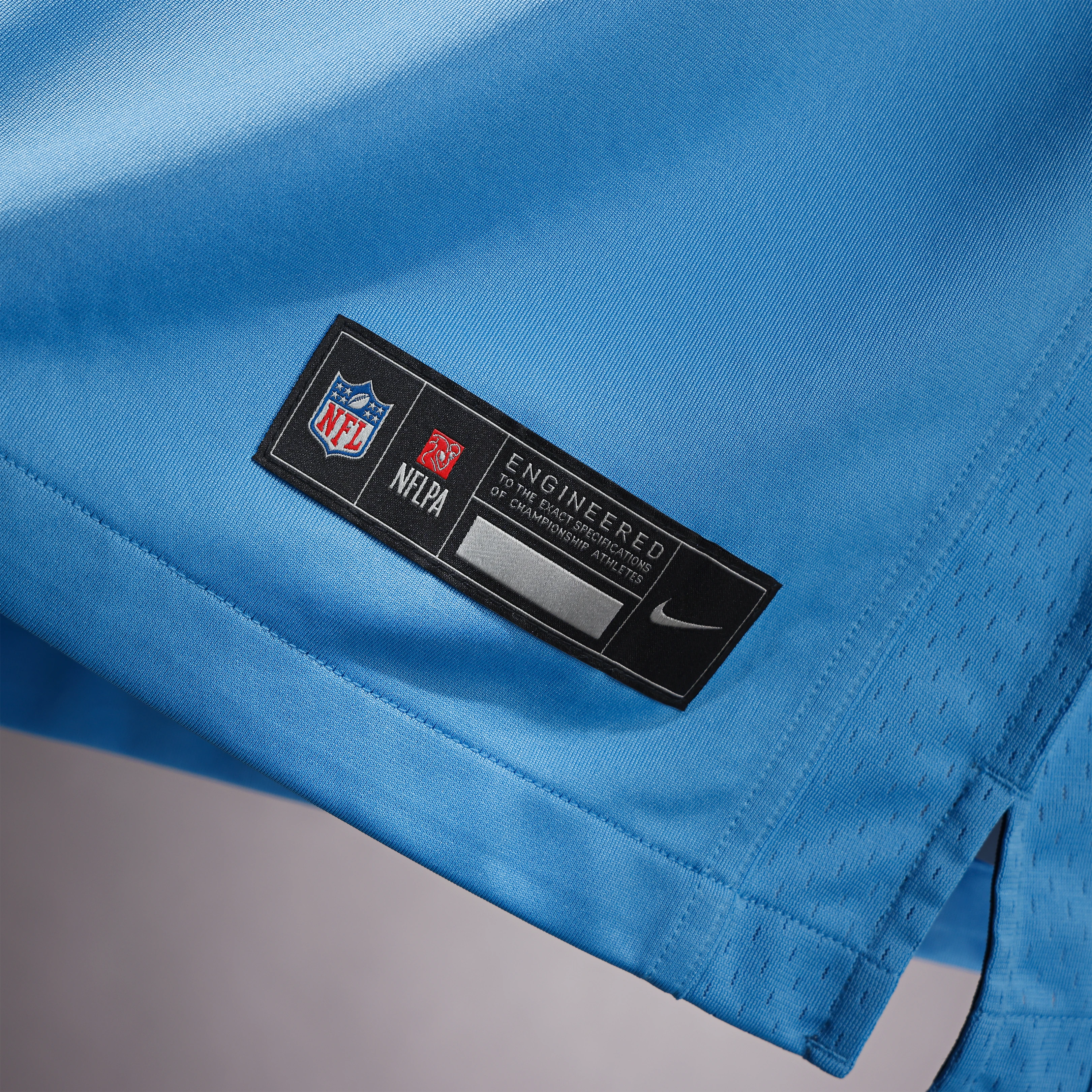 Keldric Faulk Tennessee Titans 2026 NFL Draft First Round Pick No.31 Game Jersey - Light Blue