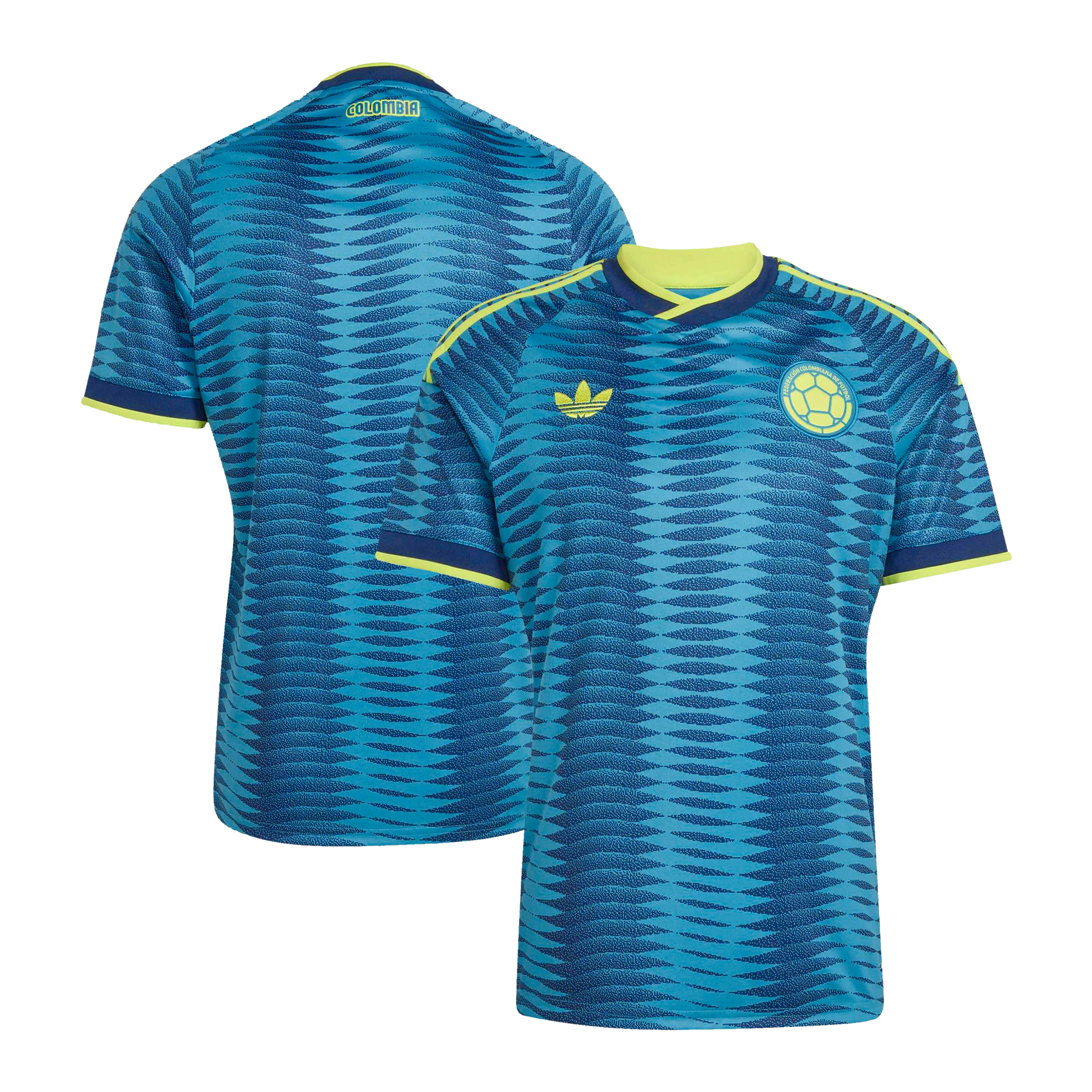 Colombia National Team 2026 Away Replica Jersey - Turquoise
