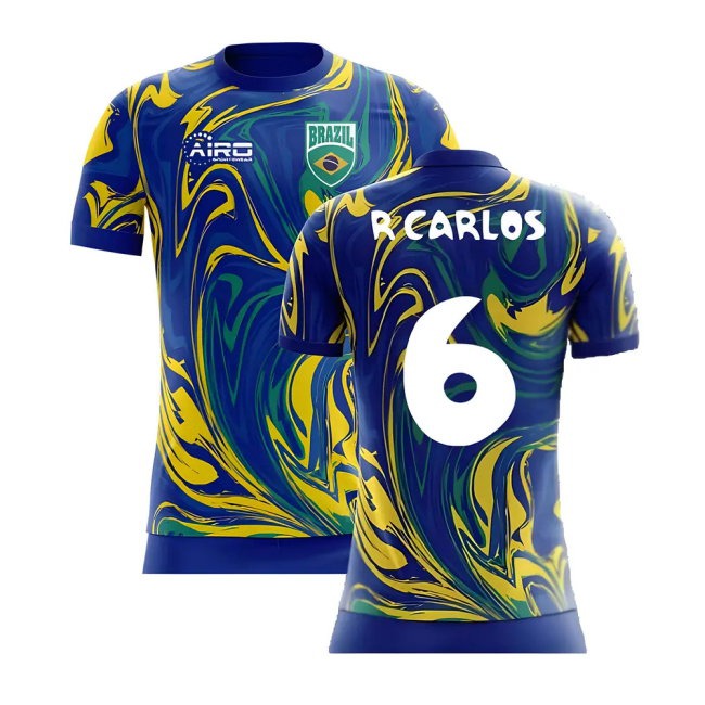 2025-2026 Brazil Away Concept Shirt (R Carlos 6) — Shop Now