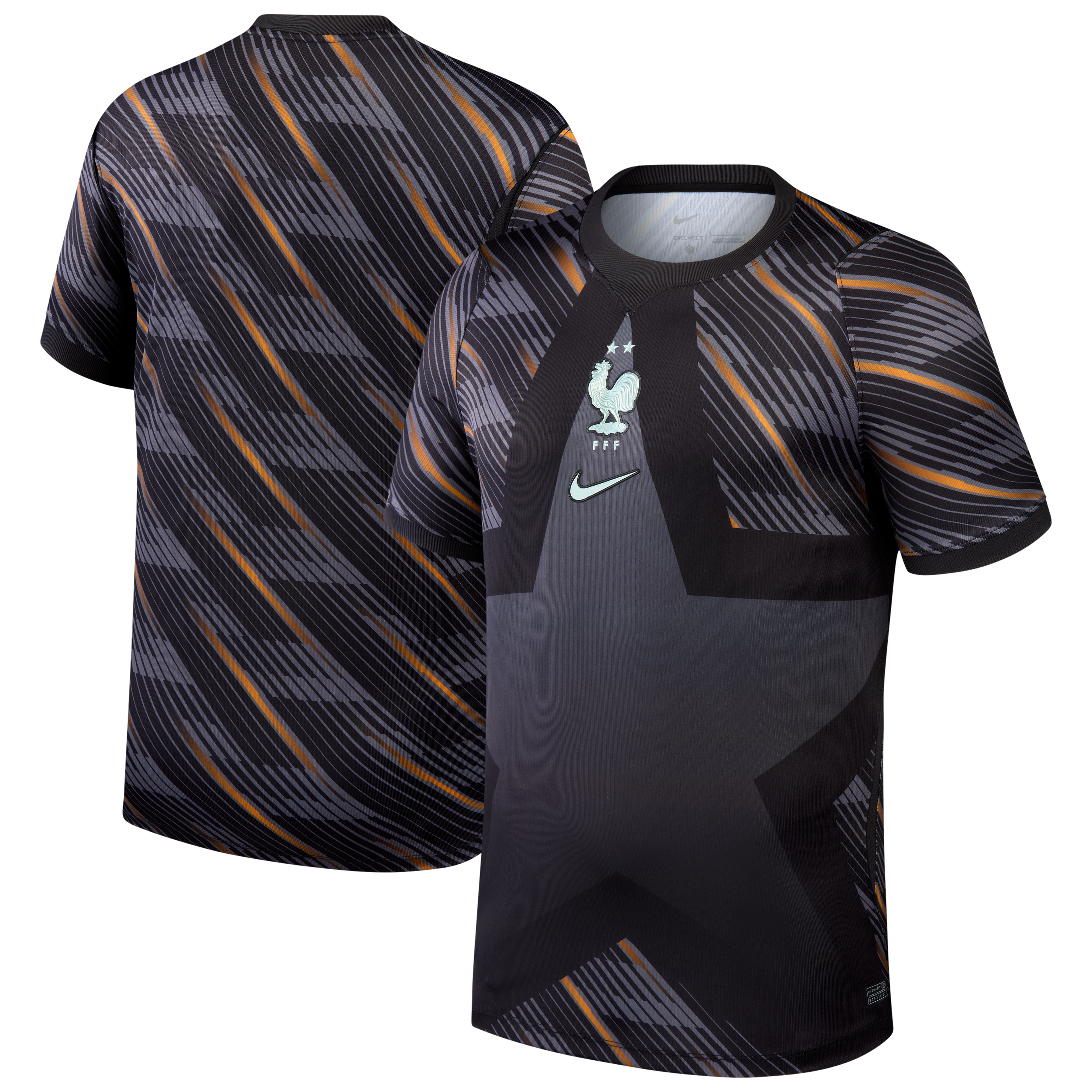 France National Team Men's 2026 Goalkeeper Stadium Replica Jersey - Gray
