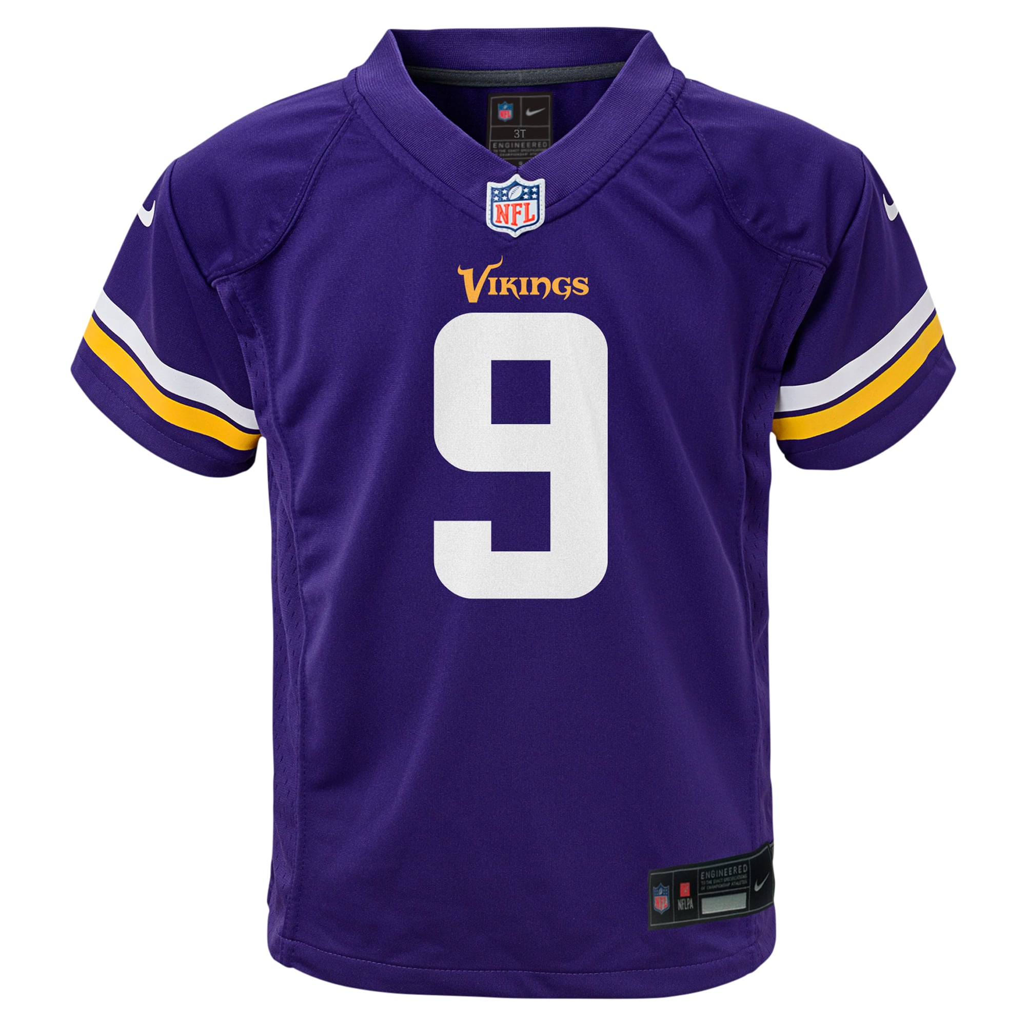 Infant Minnesota Vikings J.J. McCarthy Purple Team Player Game Jersey