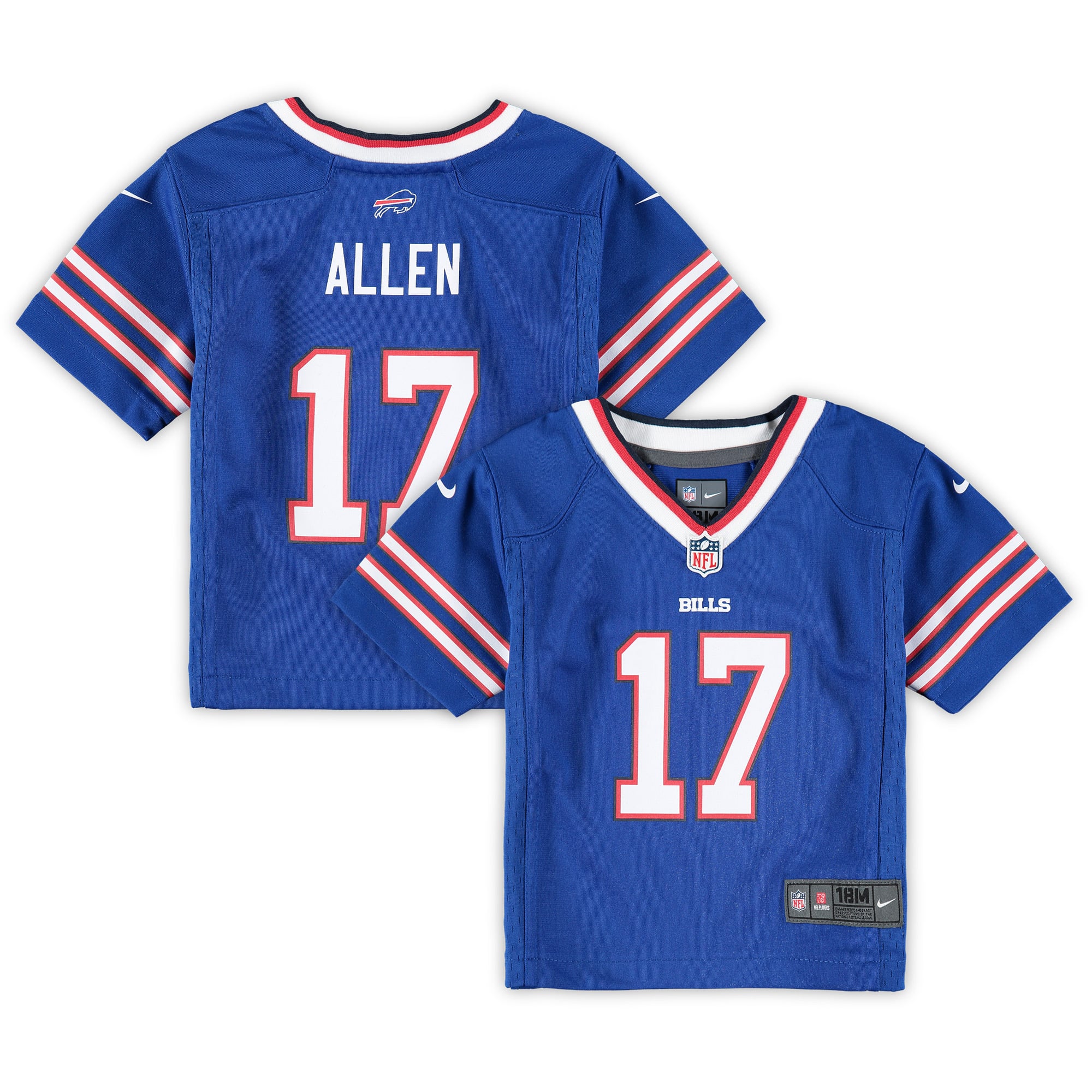 Infant Buffalo Bills Josh Allen Royal Team Player Game Jersey