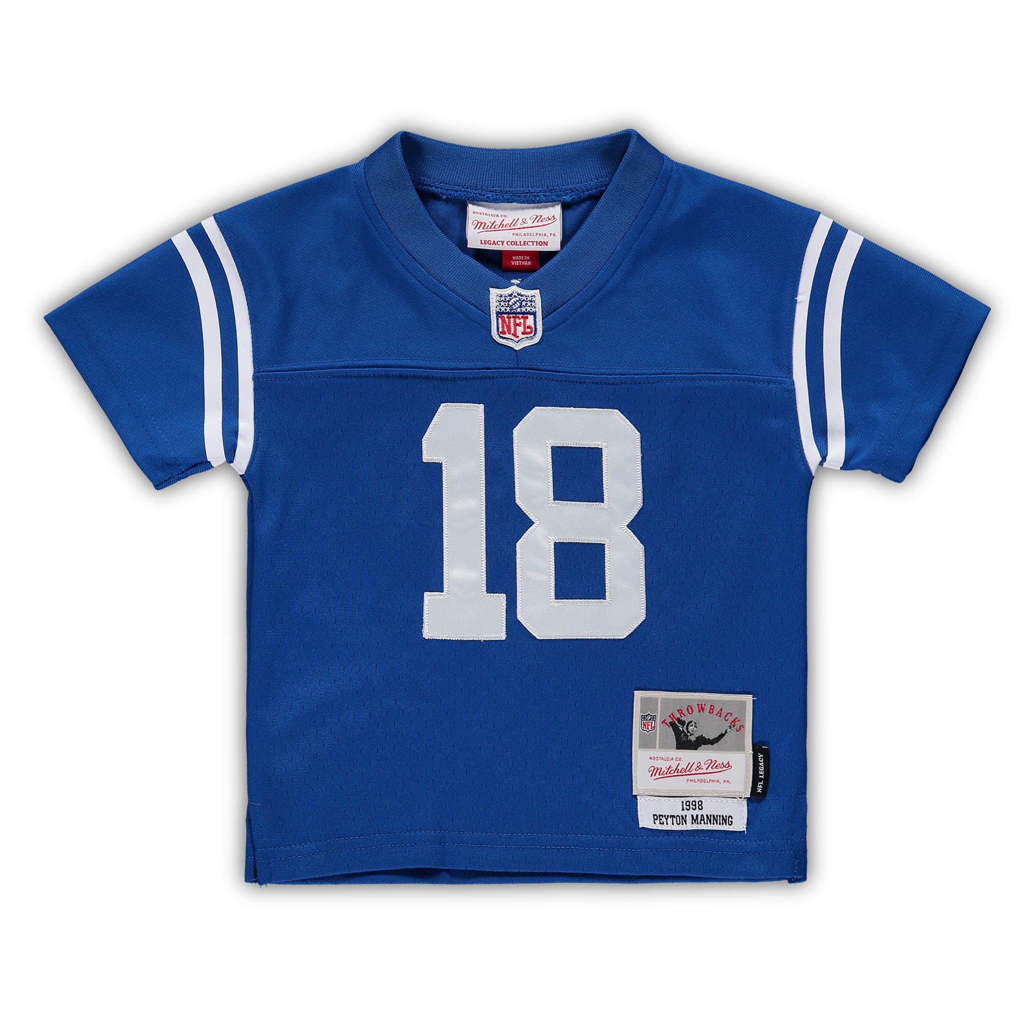 Infant Indianapolis Colts Peyton Manning Royal 1998 Retired Legacy Jersey