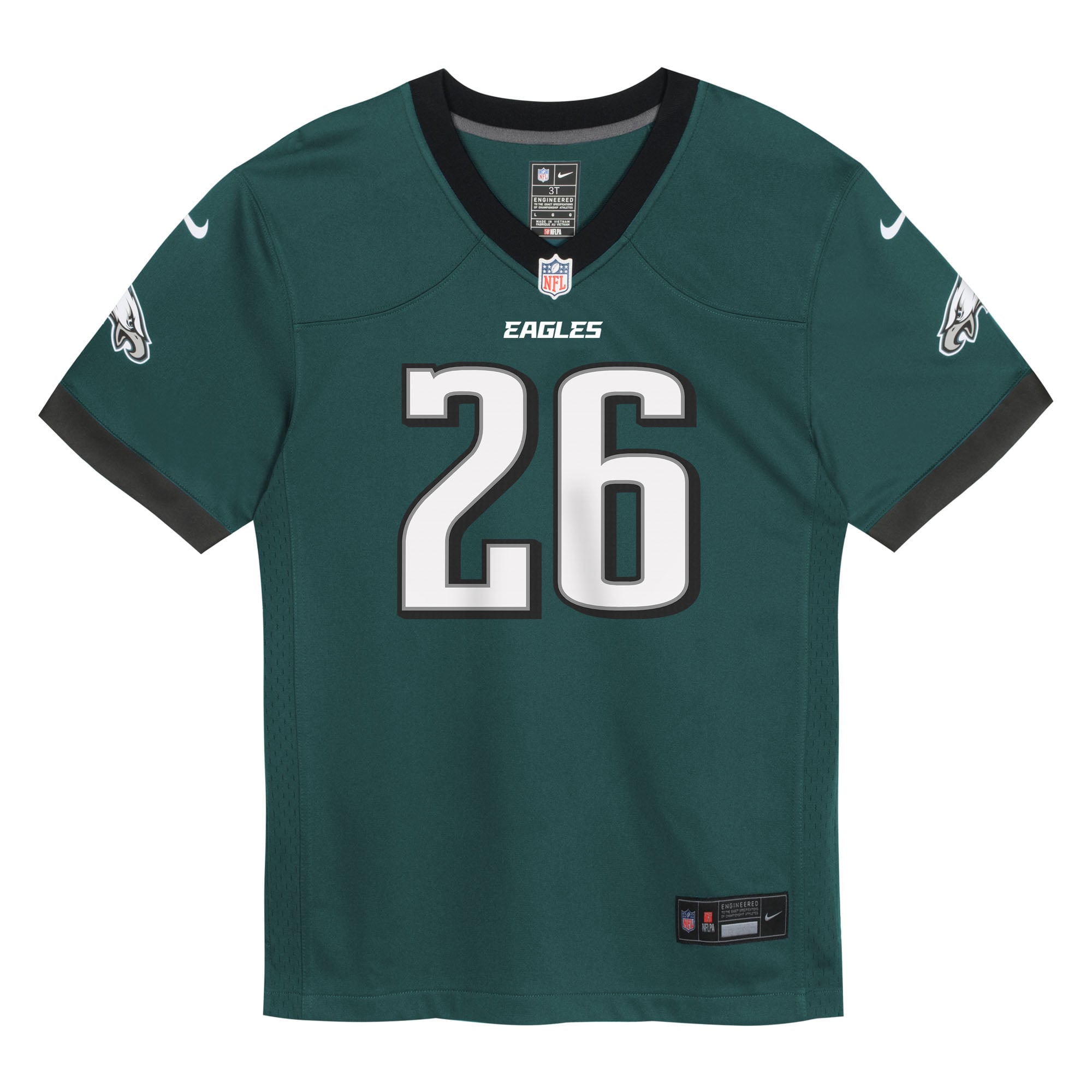 Infant Philadelphia Eagles Saquon Barkley Midnight Green Team Player Game Jersey