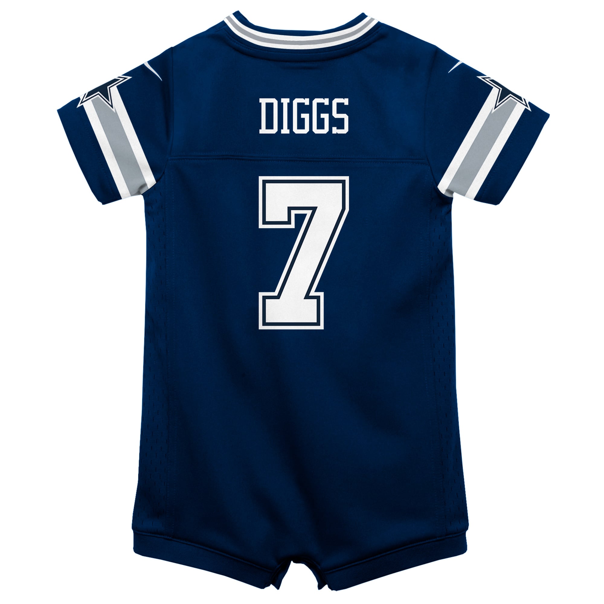 Infant Dallas Cowboys Trevon Diggs Navy Game Romper Jersey