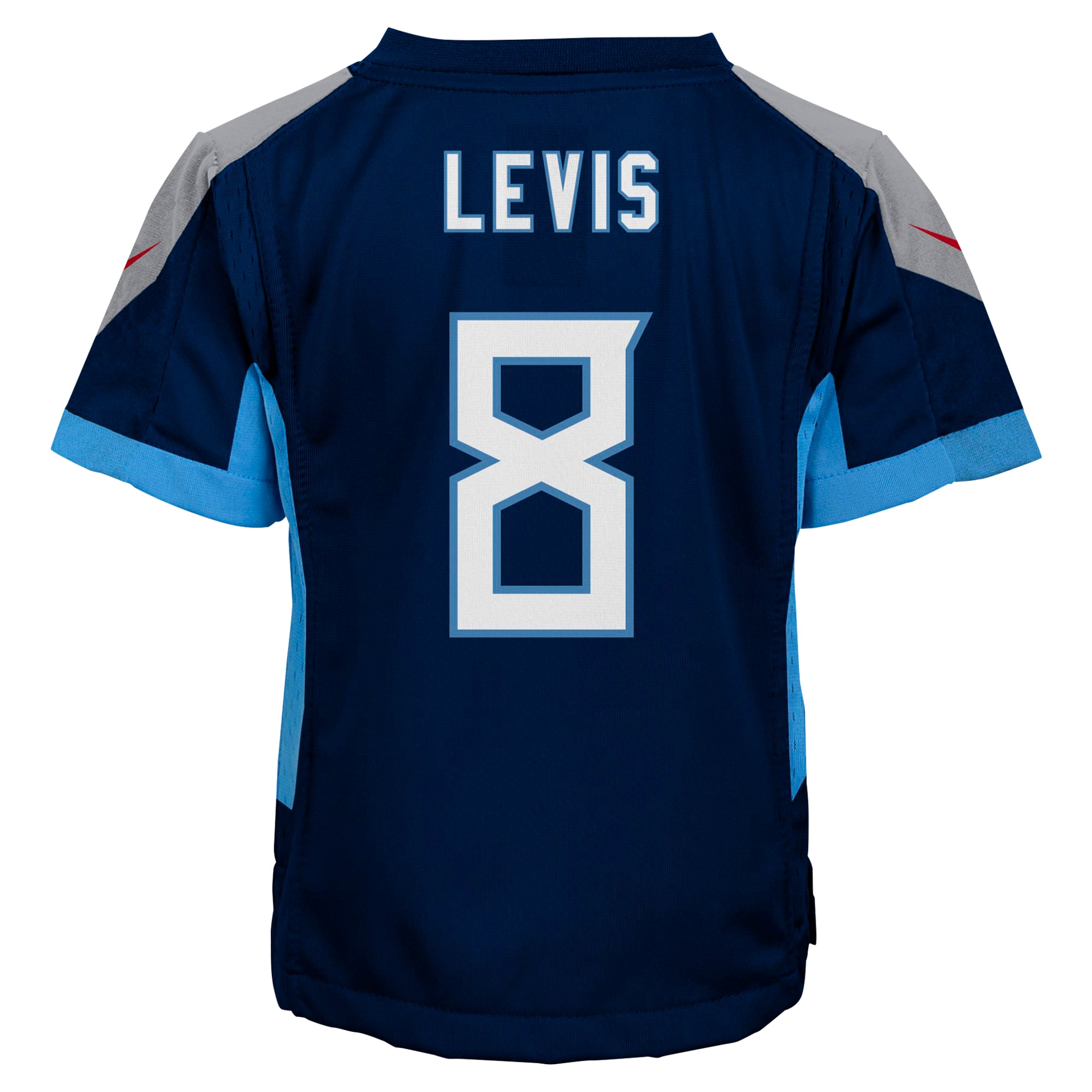 Infant Tennessee Titans Will Levis Navy Team Player Game Jersey