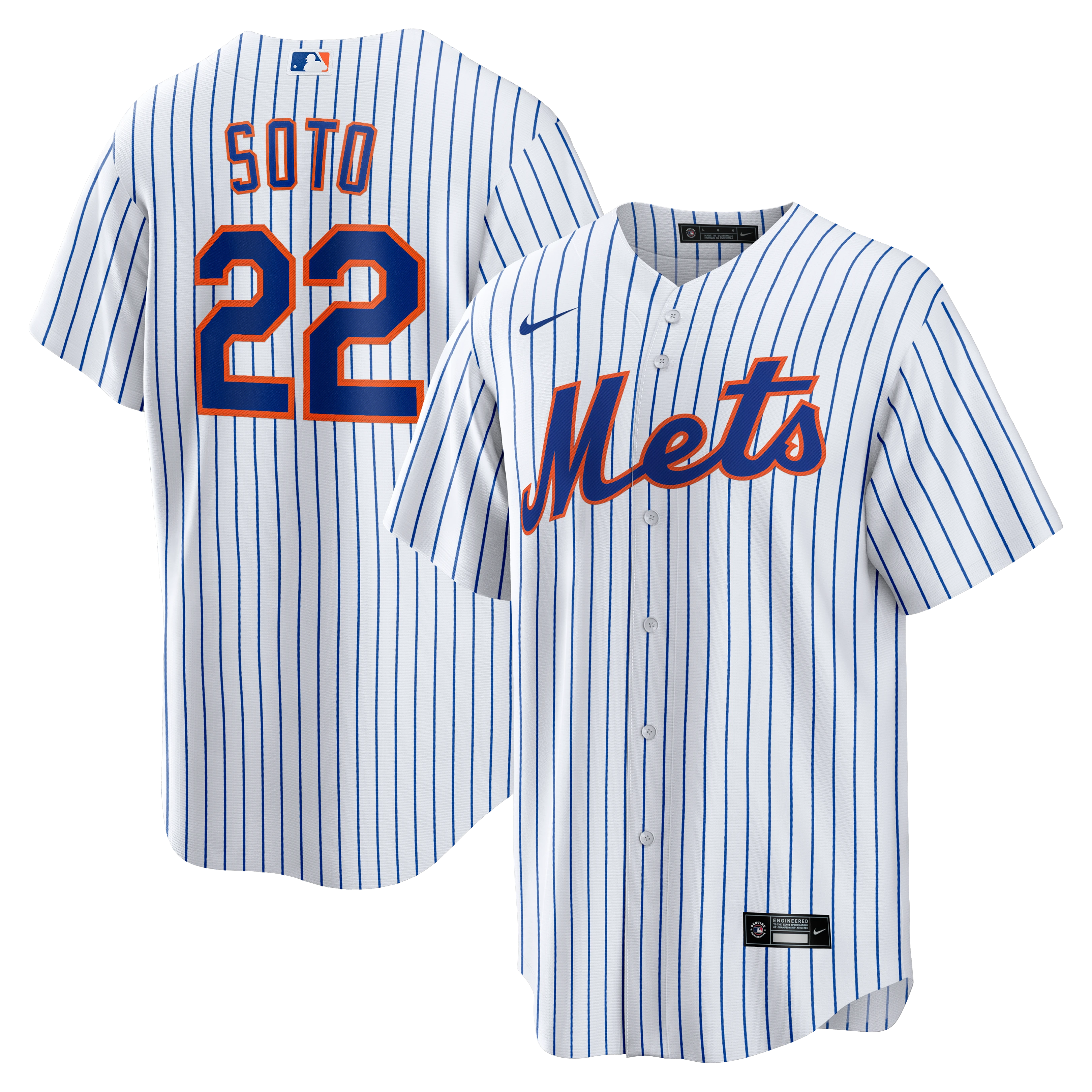 Juan Soto New York Mets Home Replica Player Jersey - White