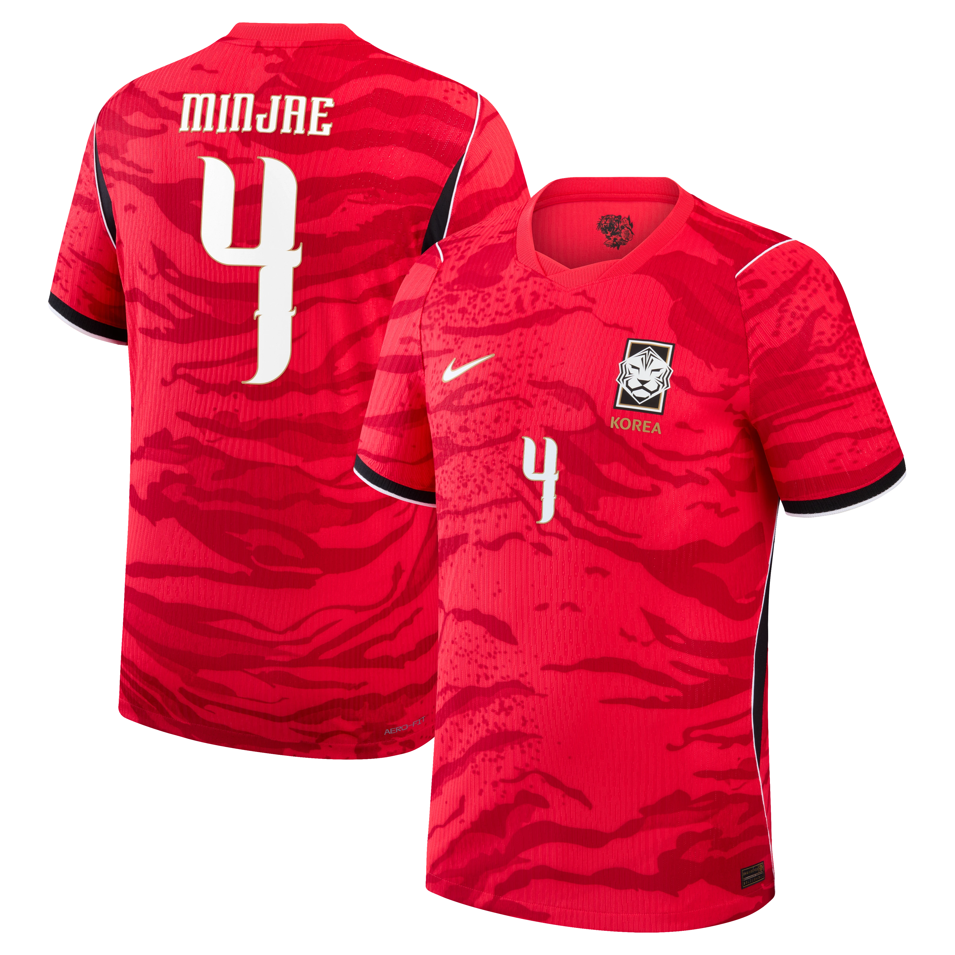 Kim Min-jae South Korea National Team 2026 Home Match Jersey - Red