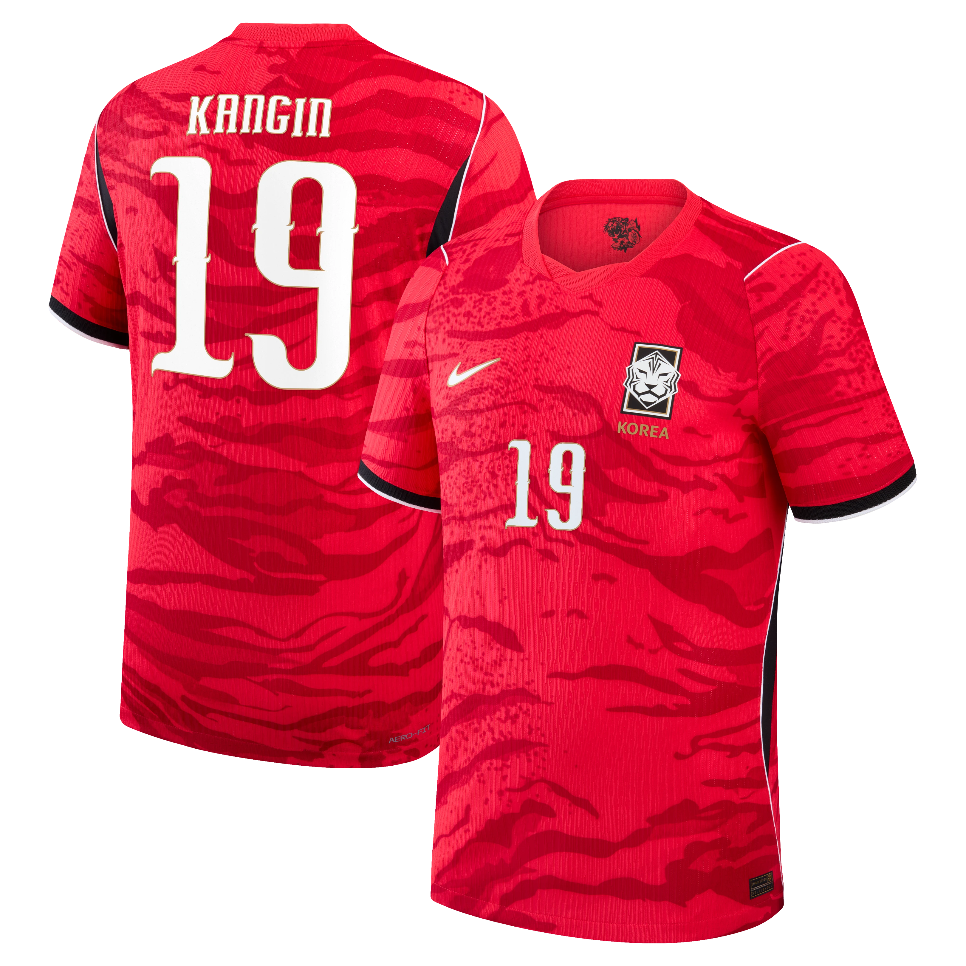 Lee Kang In South Korea National Team 2026 Home Match Jersey - Red