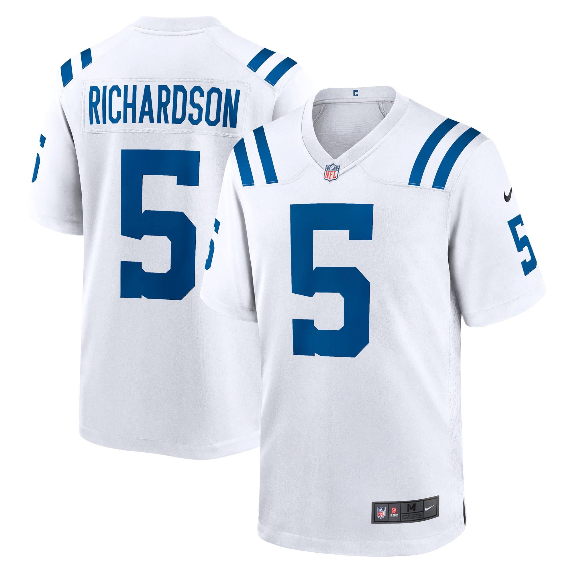Men's Indianapolis Colts Anthony Richardson White Game Jersey