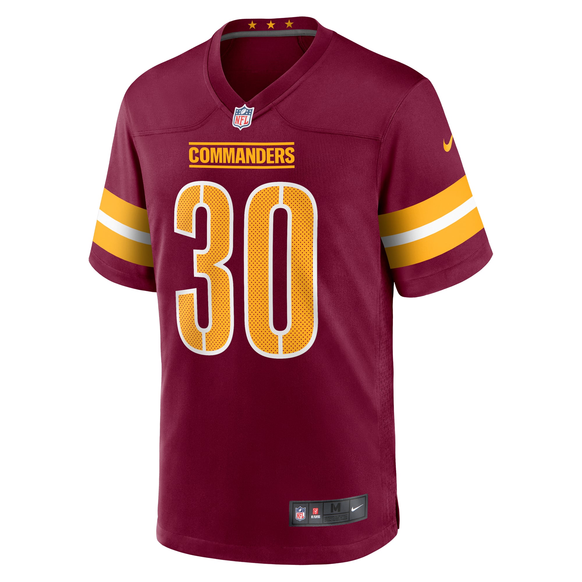 Men's Washington Commanders Austin Ekeler Burgundy Game Player Jersey