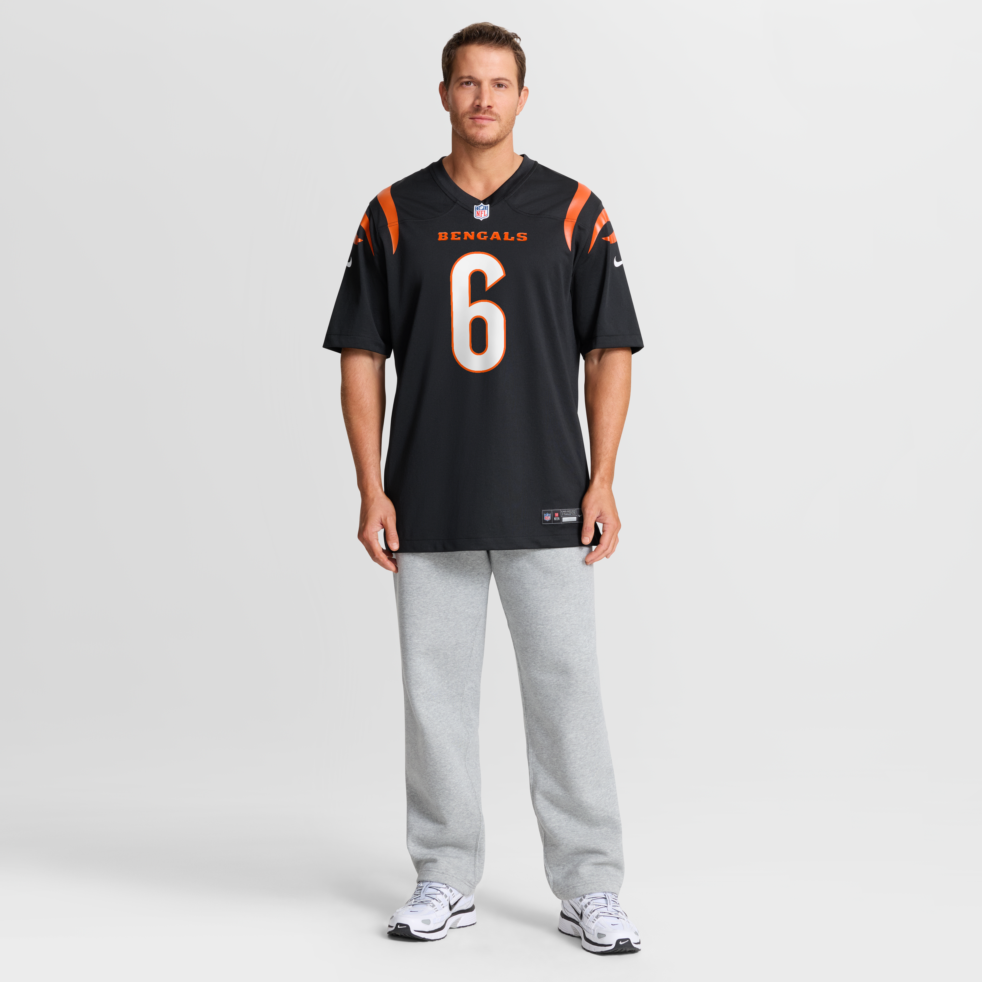 Men's Cincinnati Bengals Bryan Cook Black Team Game Jersey
