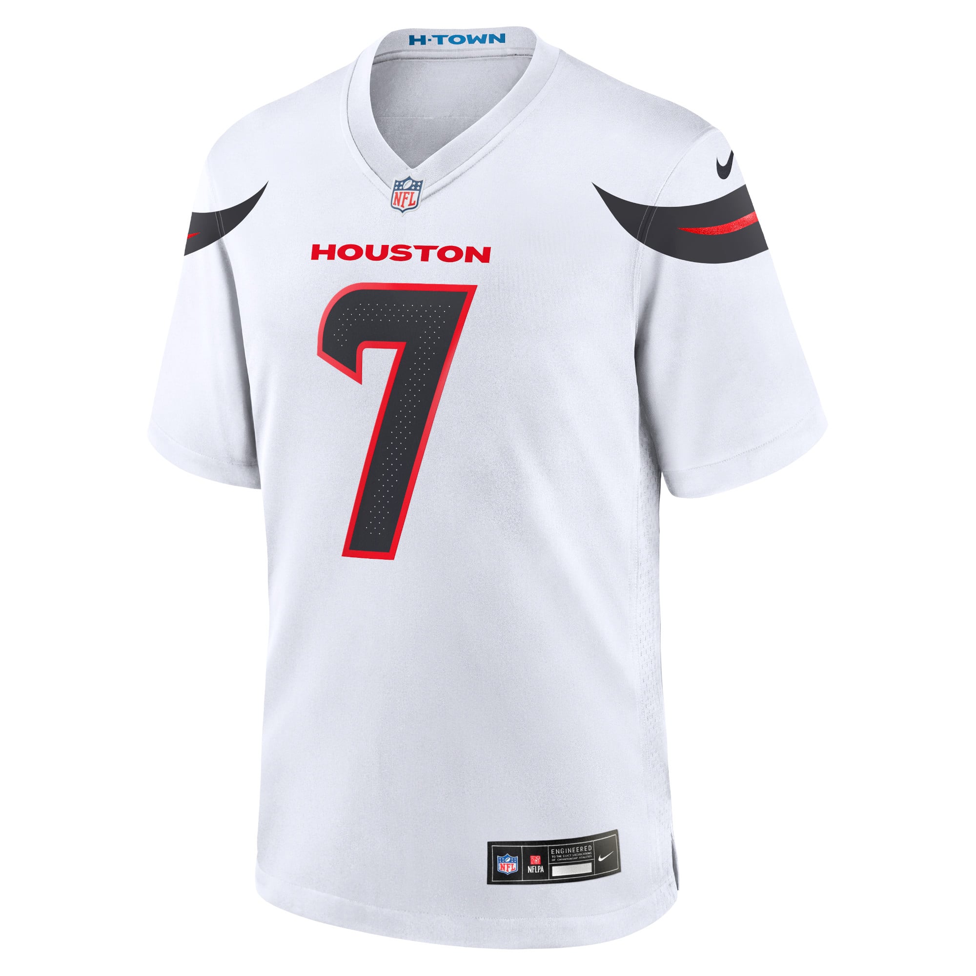 Men's Houston Texans C.J. Stroud White Game Jersey