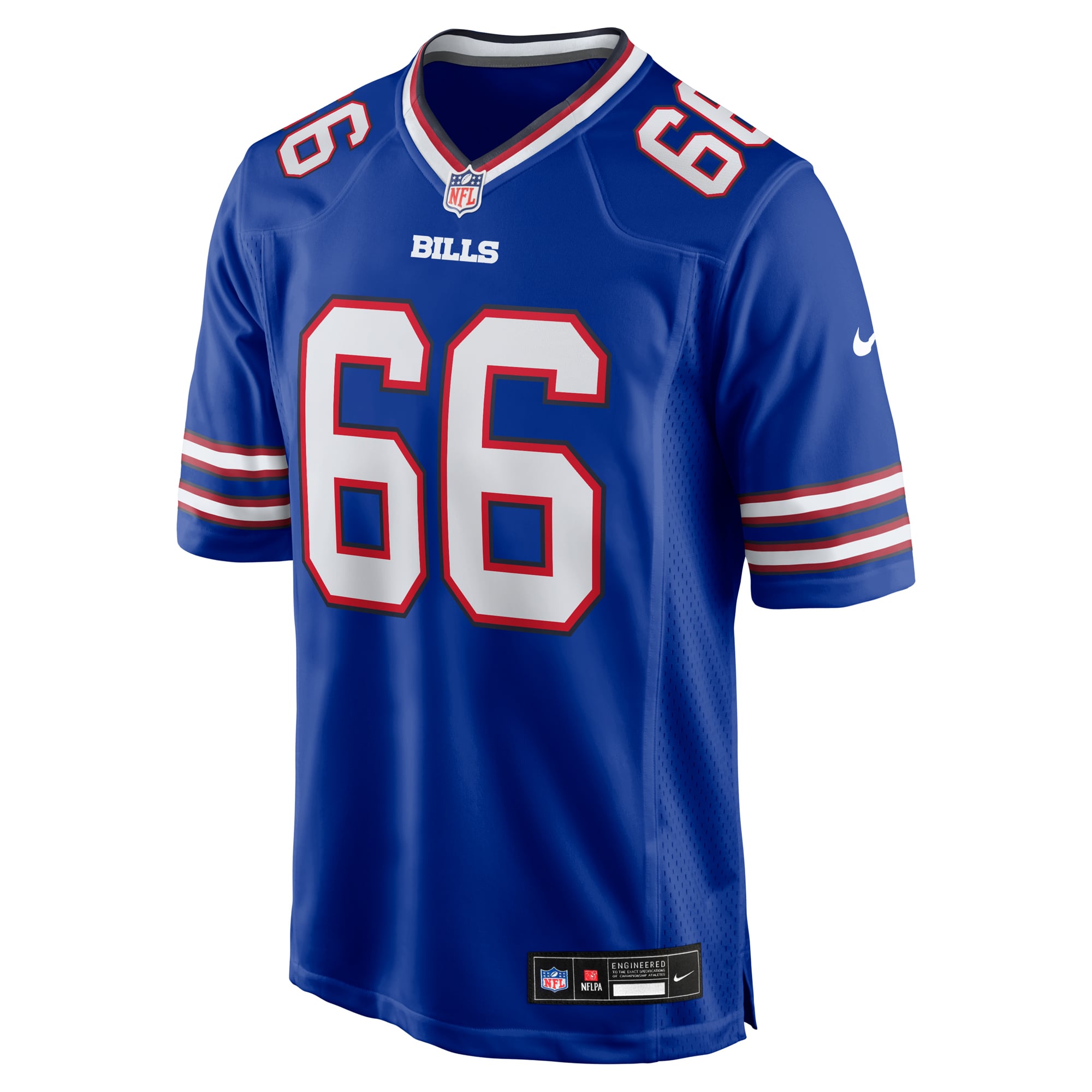 Men's Buffalo Bills Connor McGovern Royal Game Player Jersey