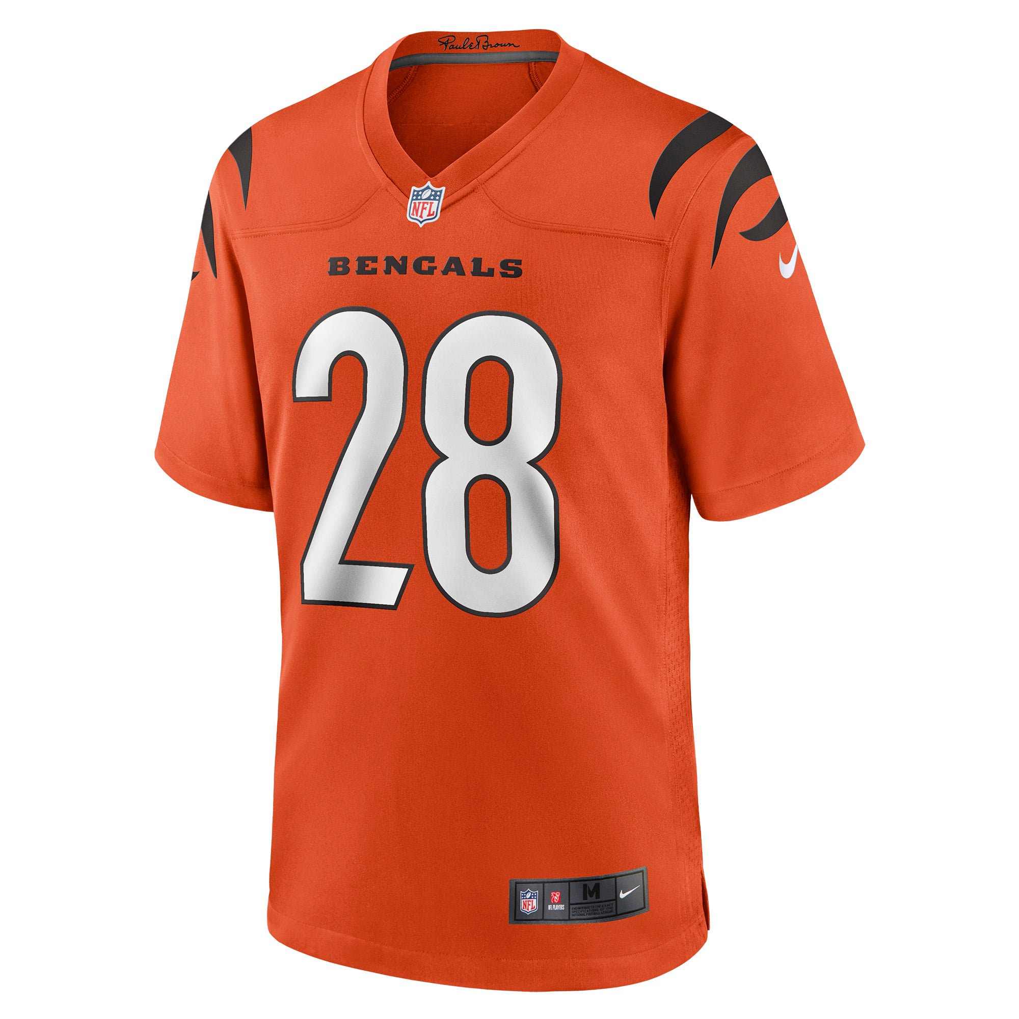 Men's Cincinnati Bengals Corey Dillon Orange Retired Player Alternate Game Jersey