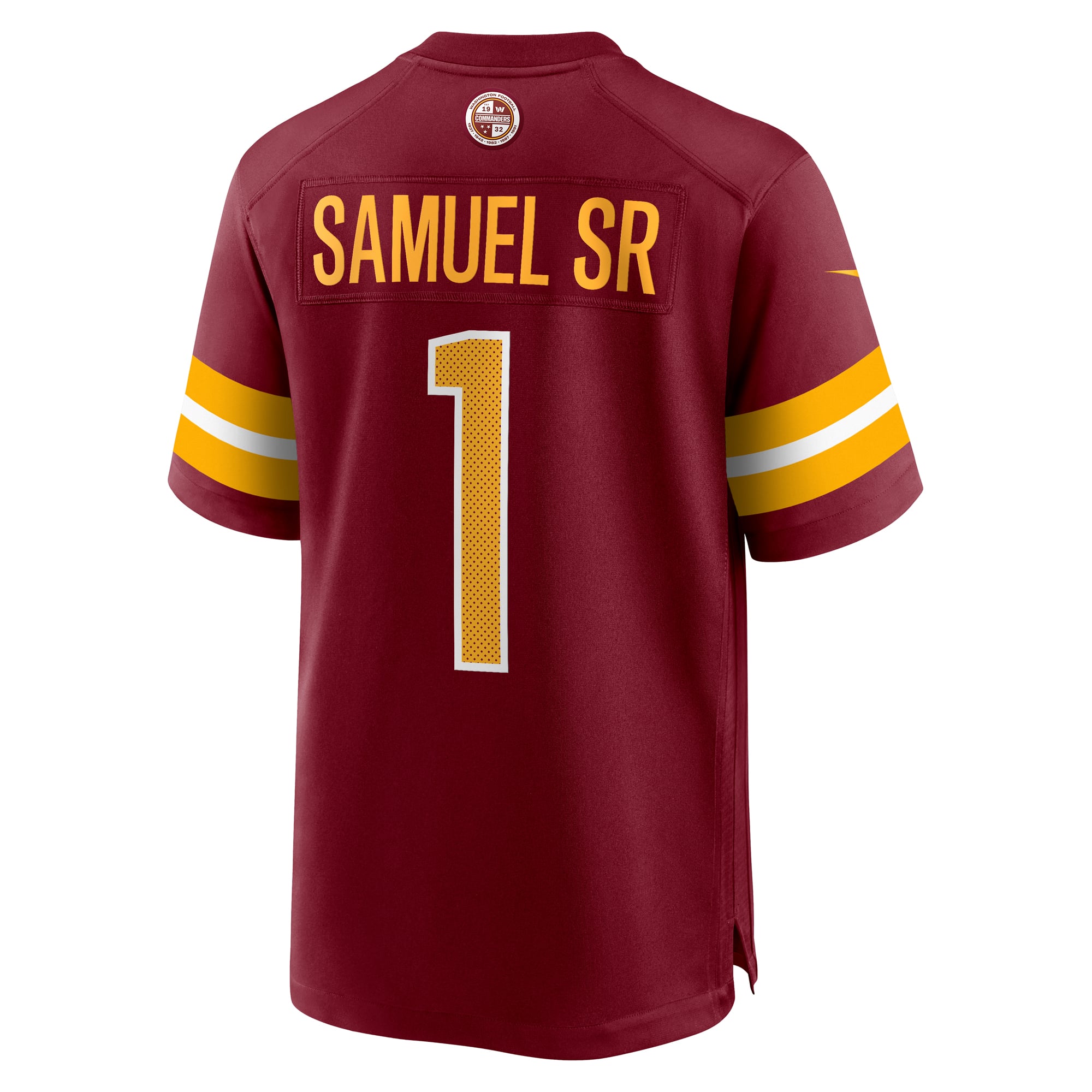 Men's Washington Commanders Deebo Samuel Sr Burgundy Game Player Jersey