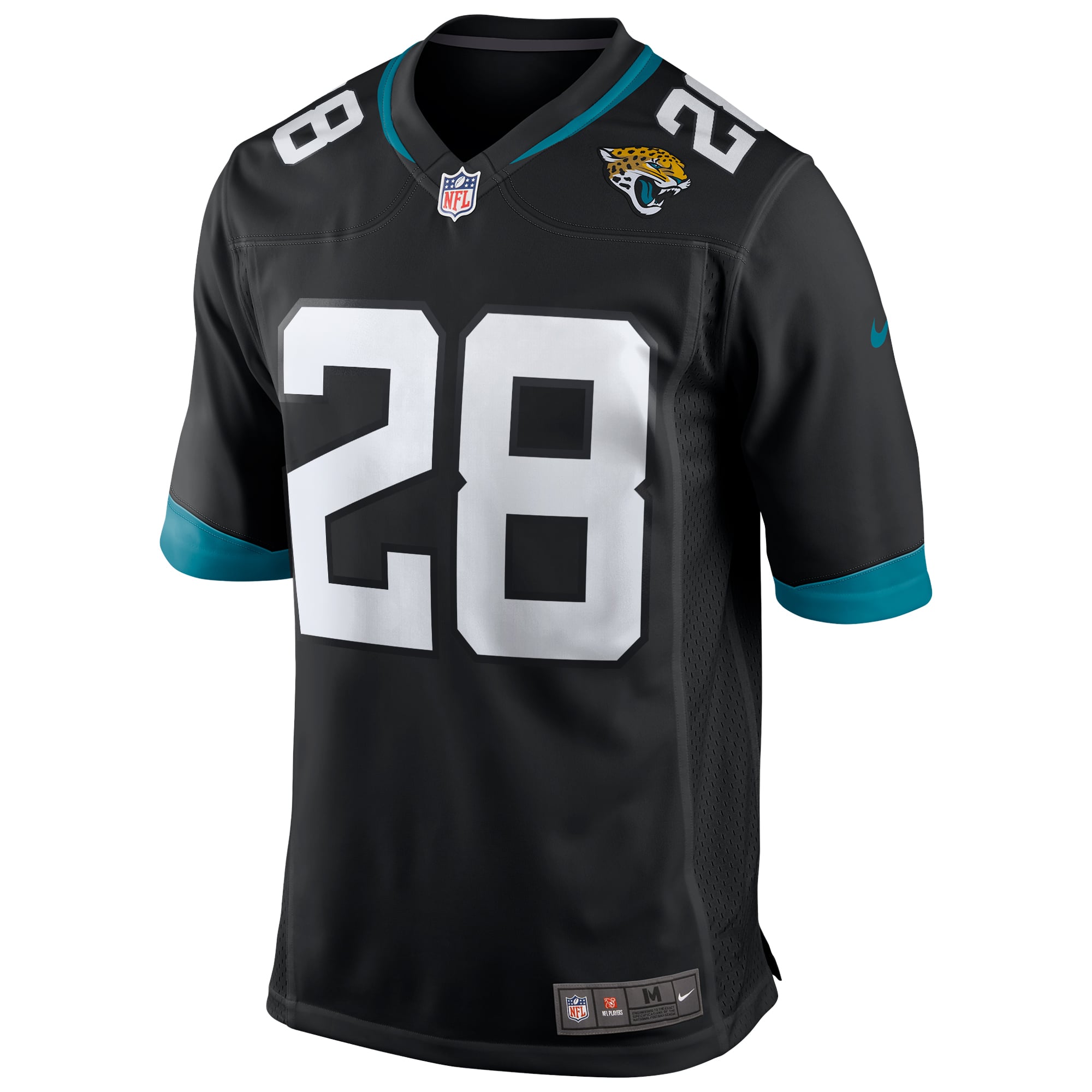 Men's Jacksonville Jaguars Fred Taylor Black Retired Player Alternate Game Jersey