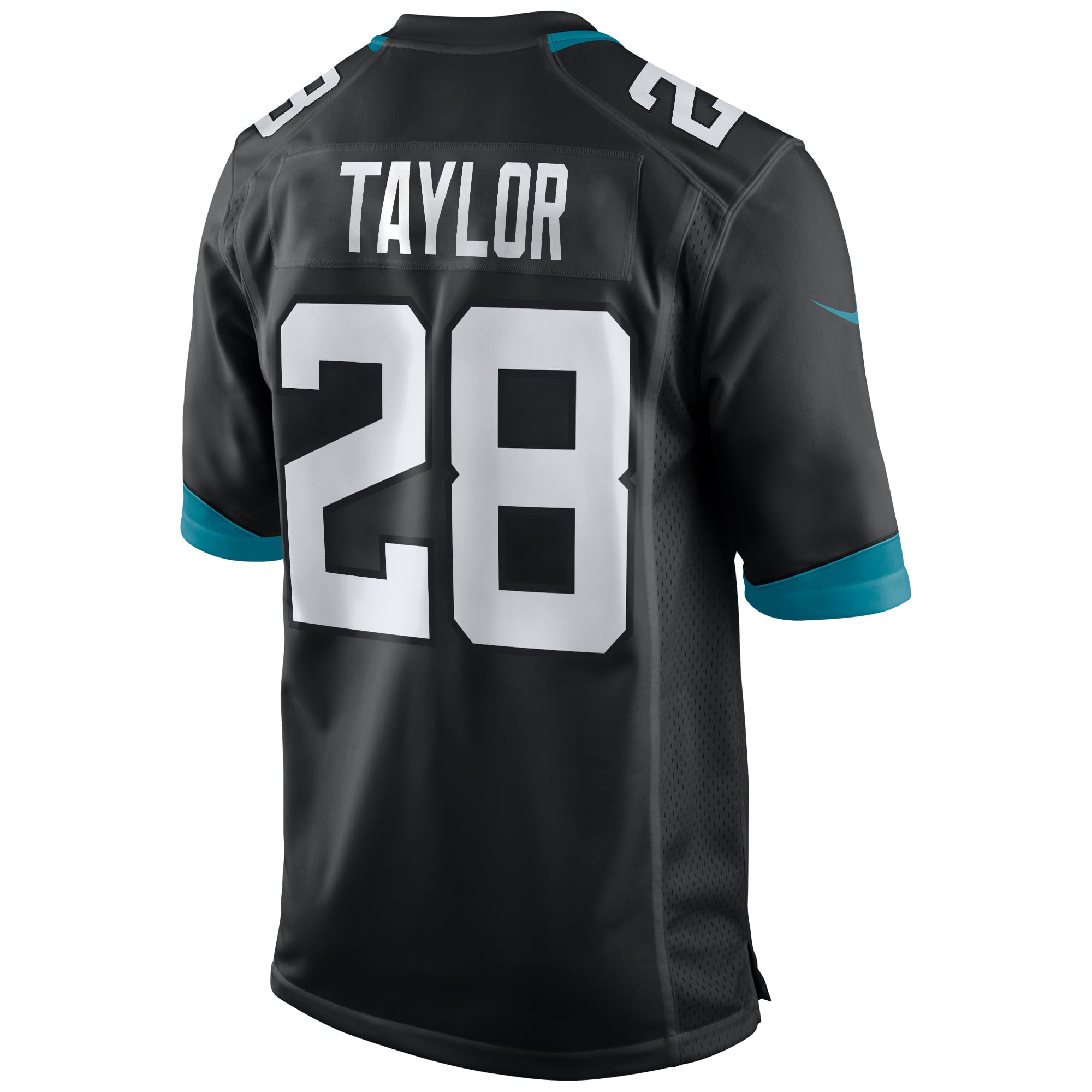 Men's Jacksonville Jaguars Fred Taylor Black Retired Player Alternate Game Jersey