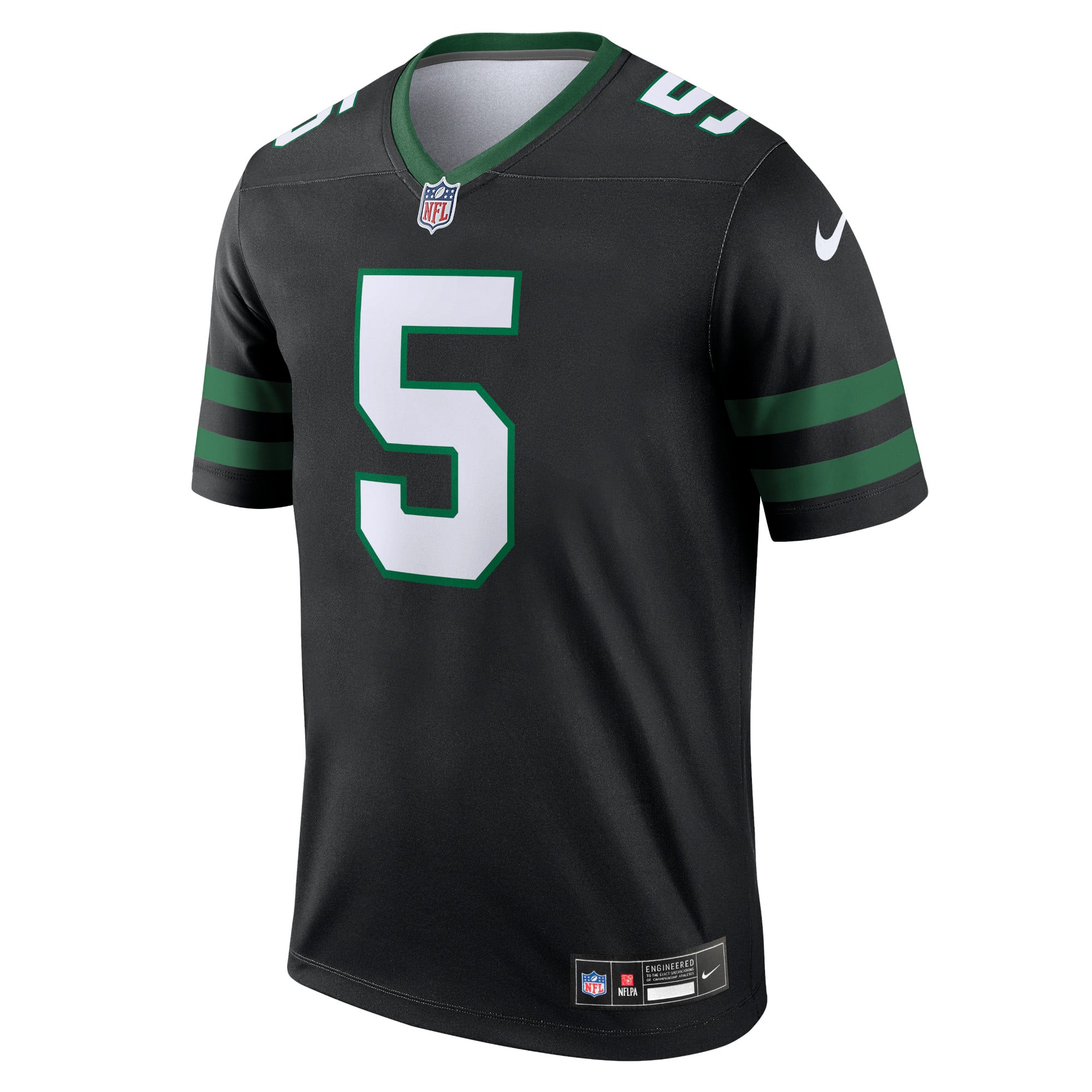 Men's New York Jets Garrett Wilson Black Legend Player Performance Top