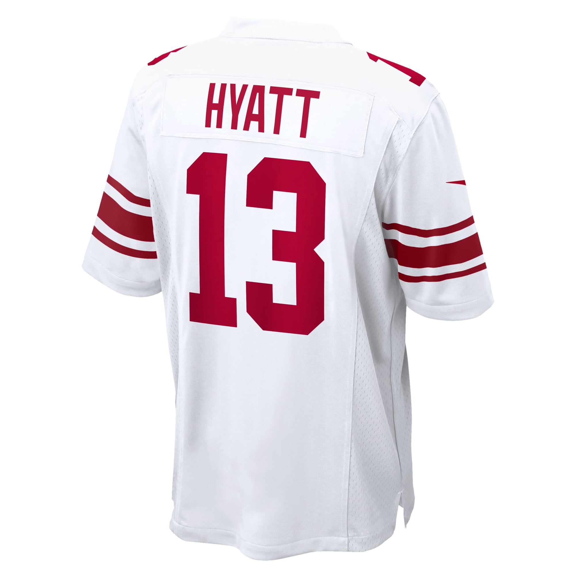 Men's New York Giants Jalin Hyatt White Game Jersey