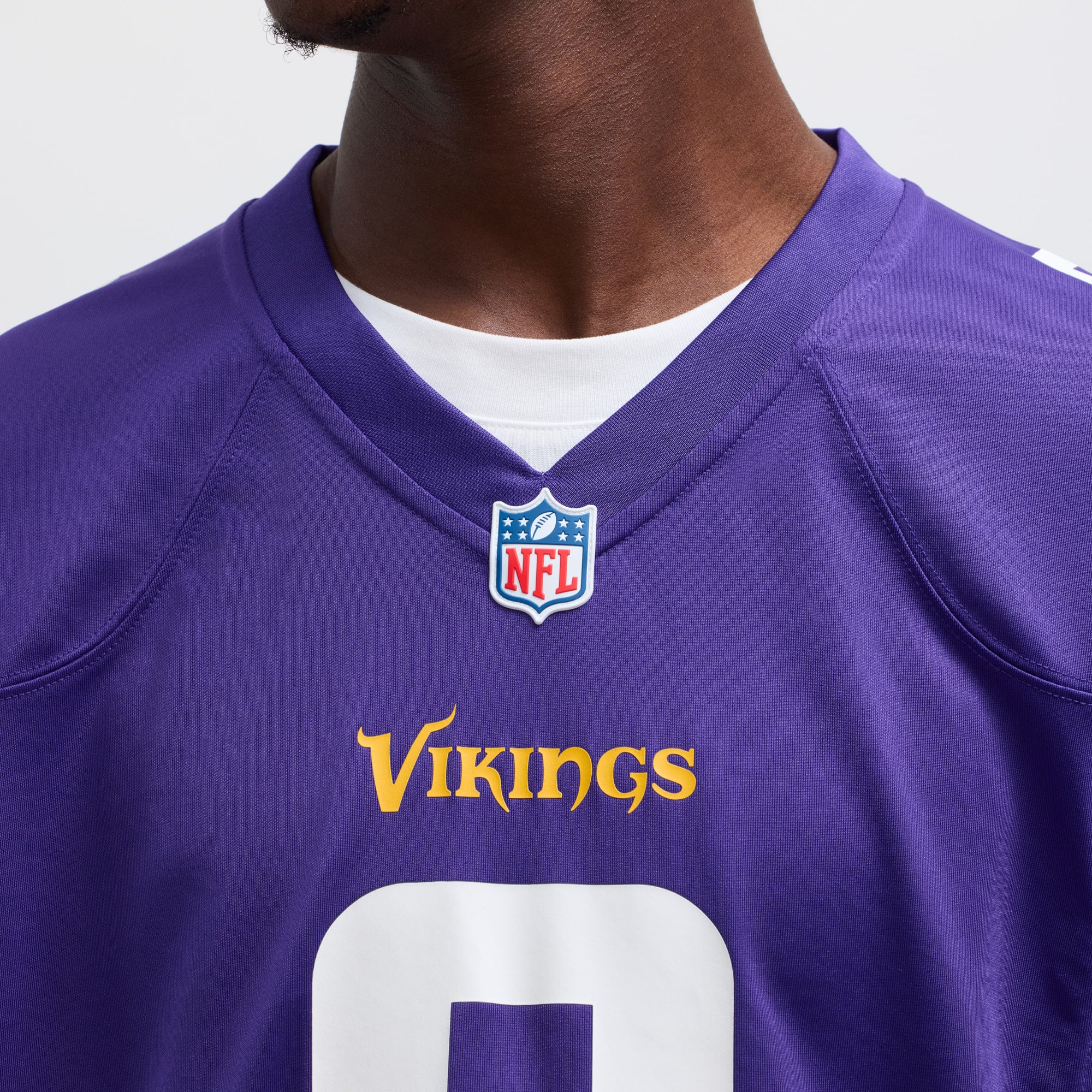 Men's Minnesota Vikings J.J. McCarthy Purple Player Game Jersey