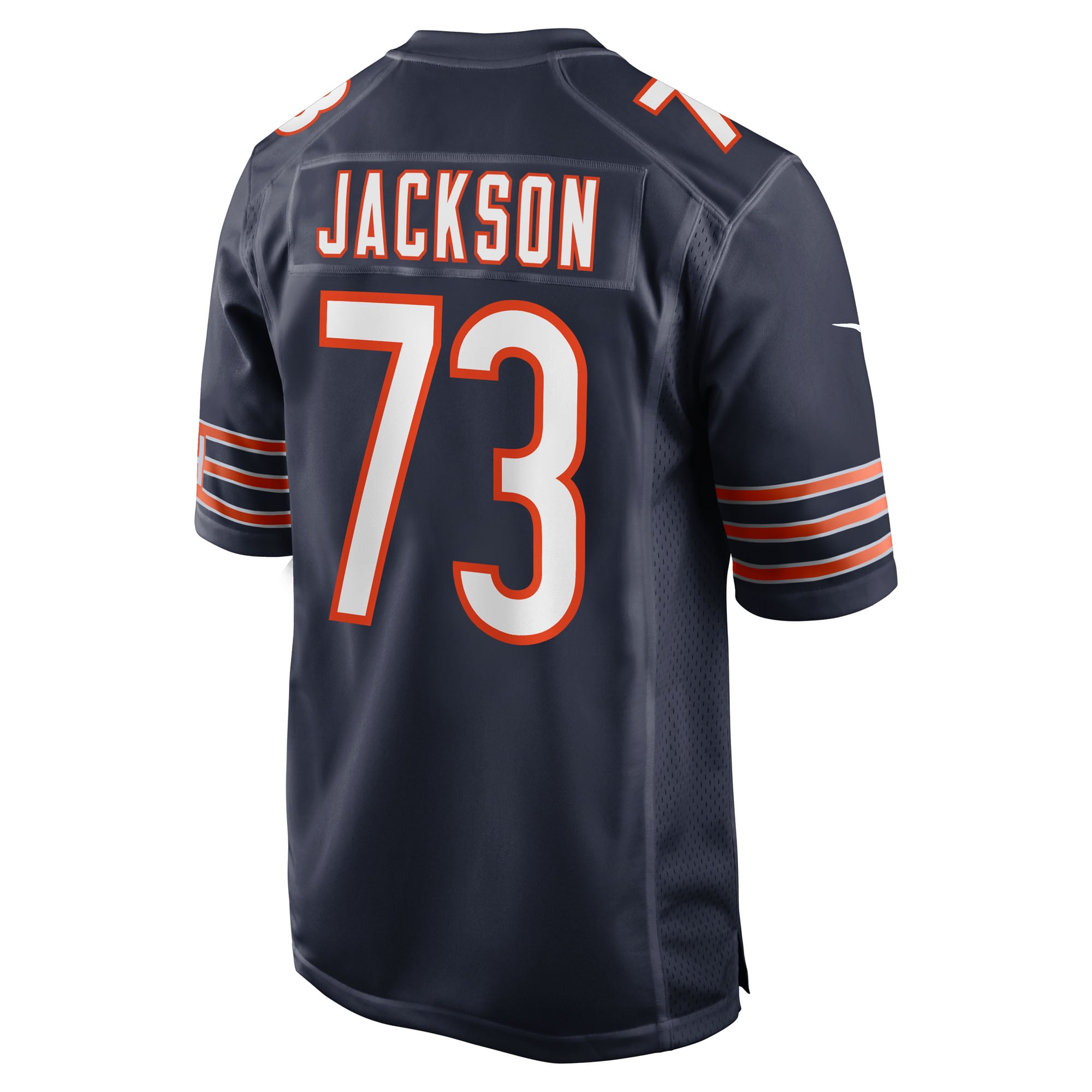 Men's Chicago Bears Jonah Jackson Navy Team Game Jersey