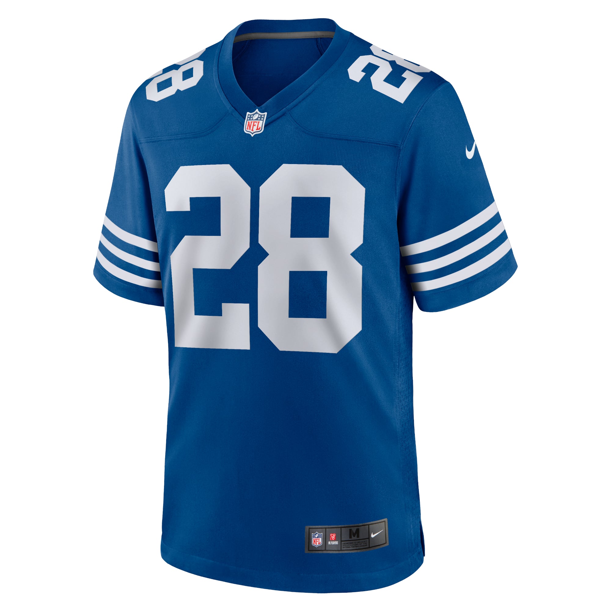 Men's Indianapolis Colts Jonathan Taylor Royal Alternate Game Jersey