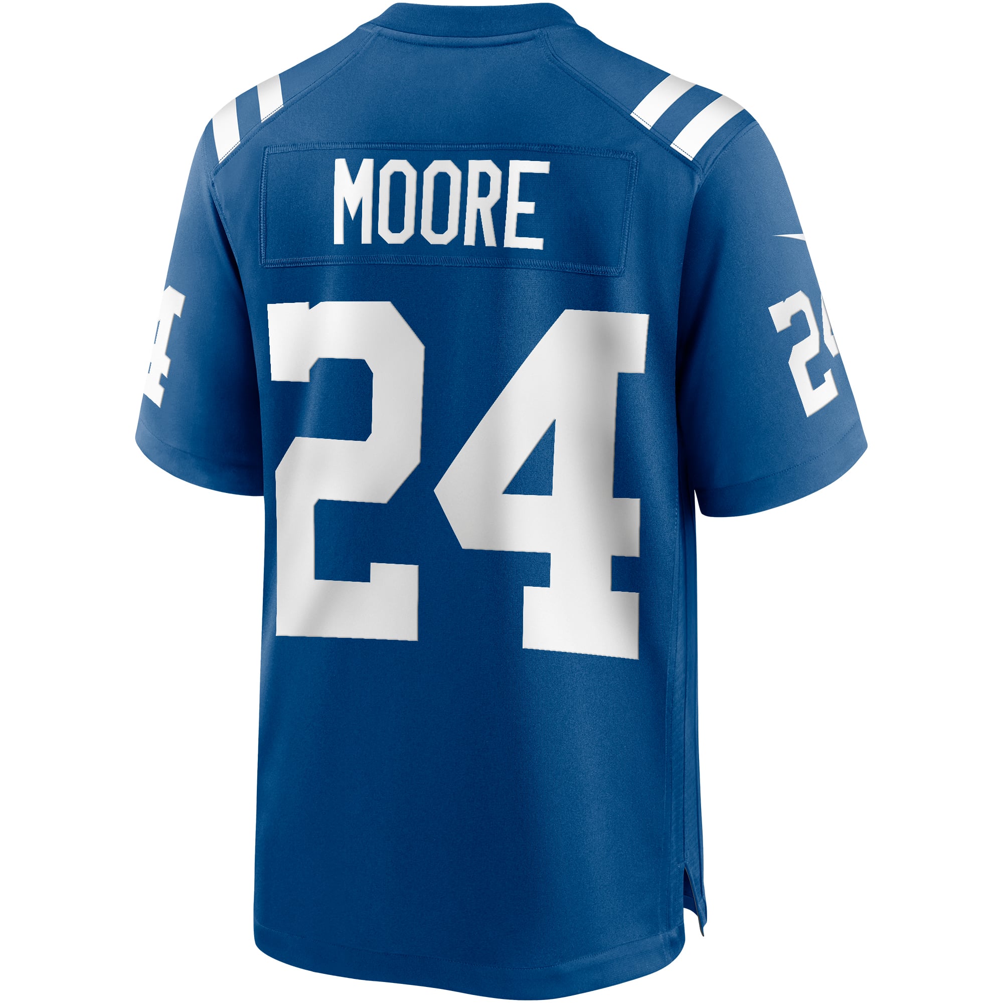 Men's Indianapolis Colts Lenny Moore Royal Game Retired Player Jersey