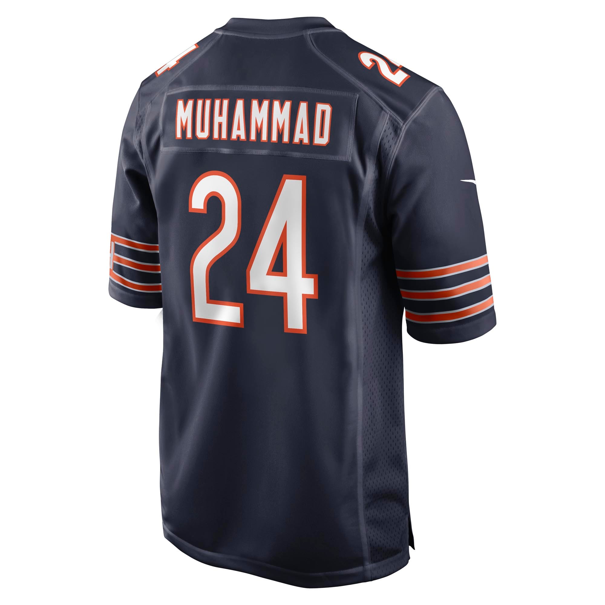 Men's Chicago Bears Malik Muhammad Navy Team Game Jersey
