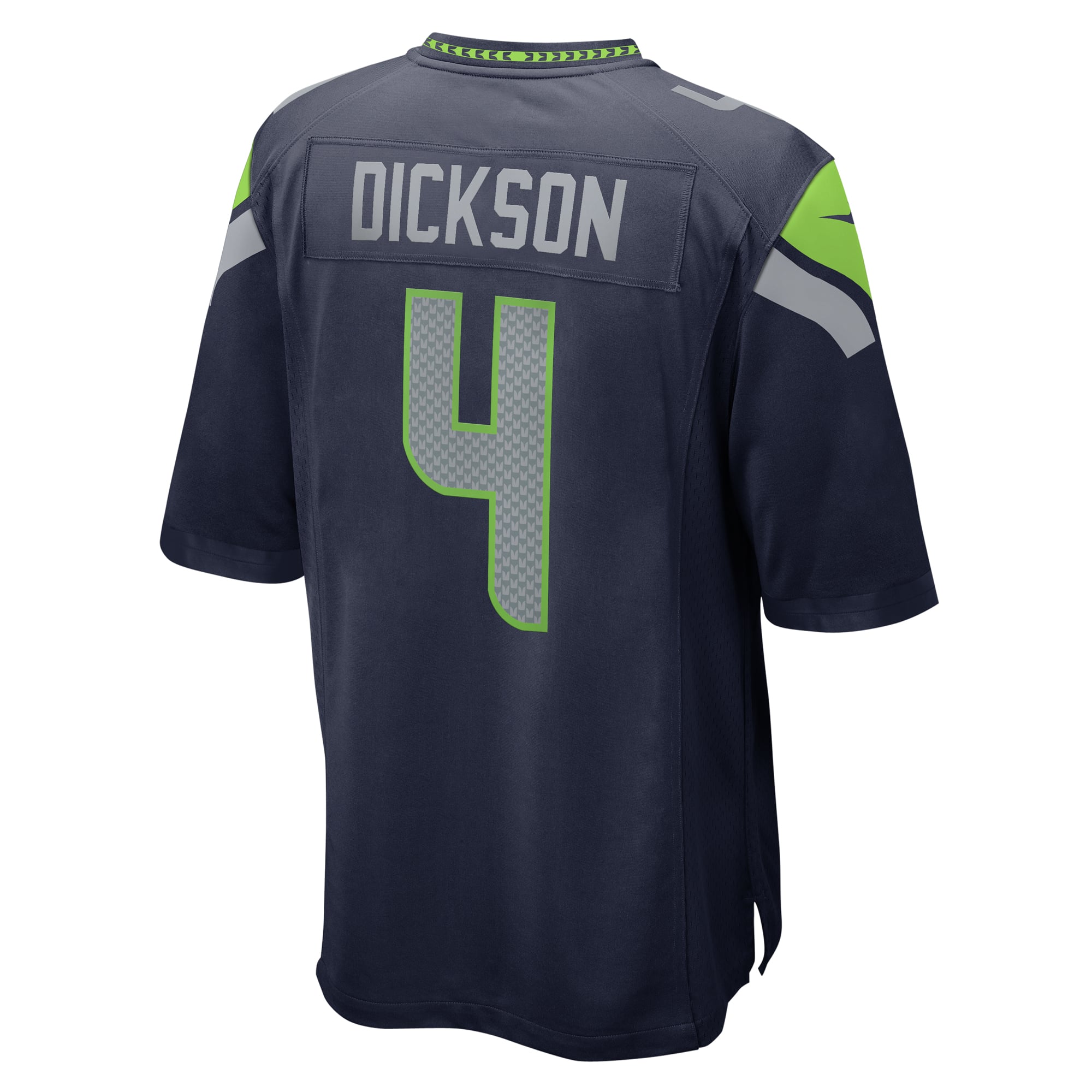 Men's Seattle Seahawks Michael Dickson College Navy Game Jersey